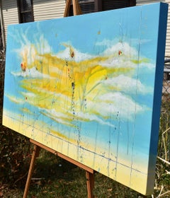 Dare to Dream, peinture à l'huile abstraite