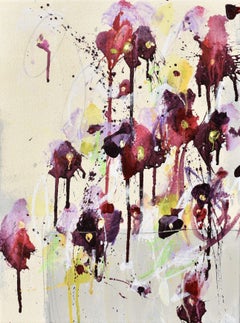 Fleurs du Solstice (Fiori del Solstizio), Pittura, Acrilico su tela
