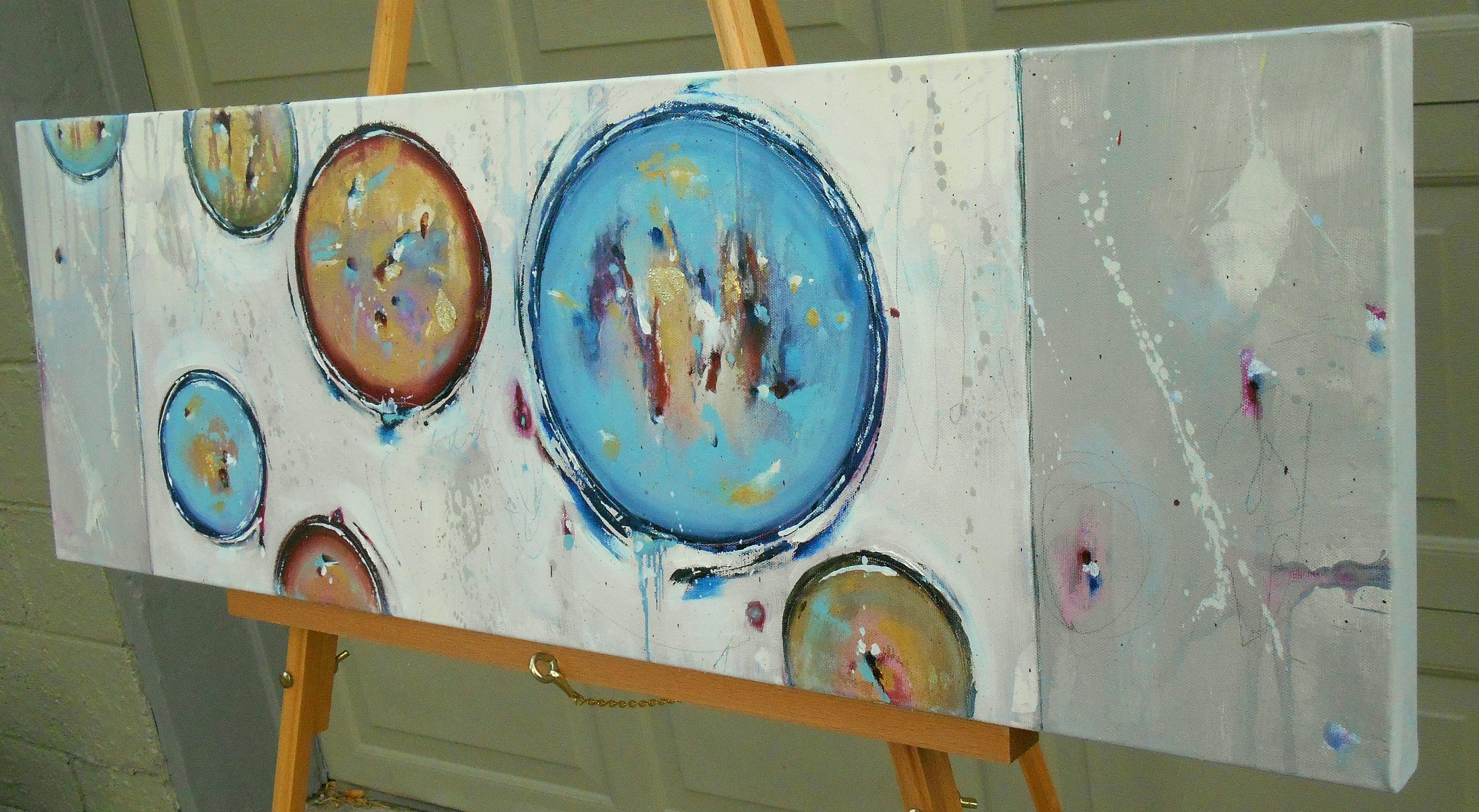 In You finden Sie – Painting von Cynthia Ligeros