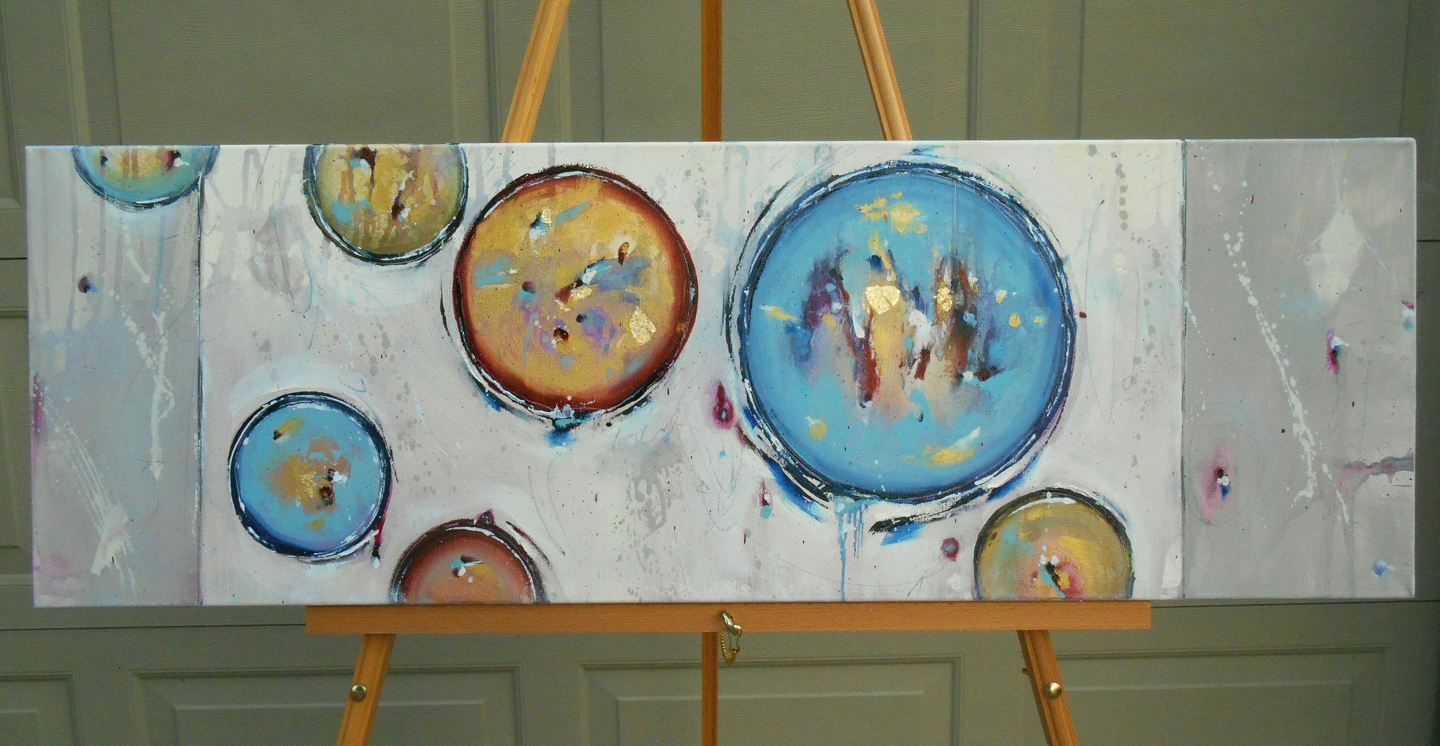 In You finden Sie (Abstrakt), Painting, von Cynthia Ligeros