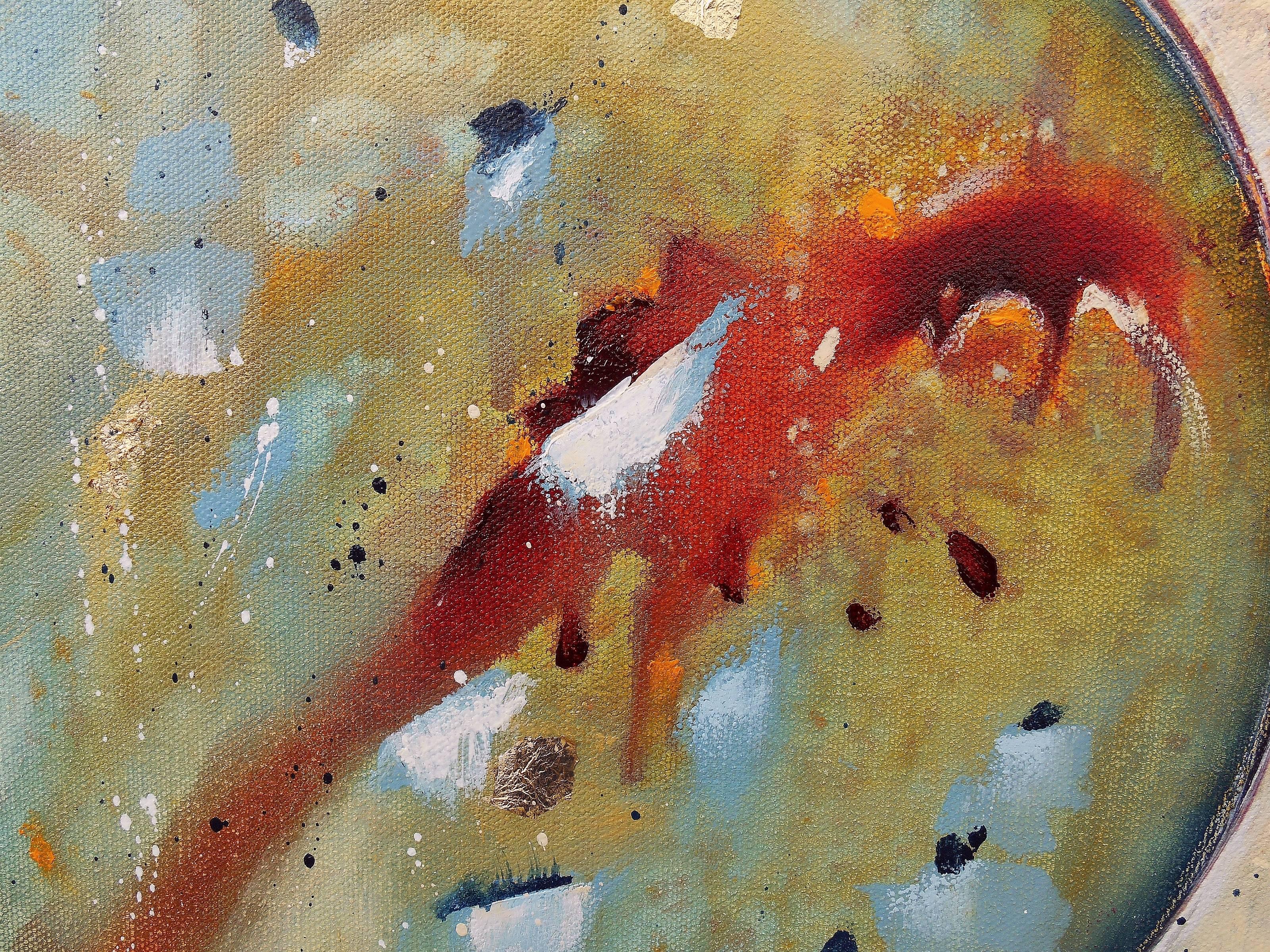Nowhere To Be Found, Abstract Oil Painting 1