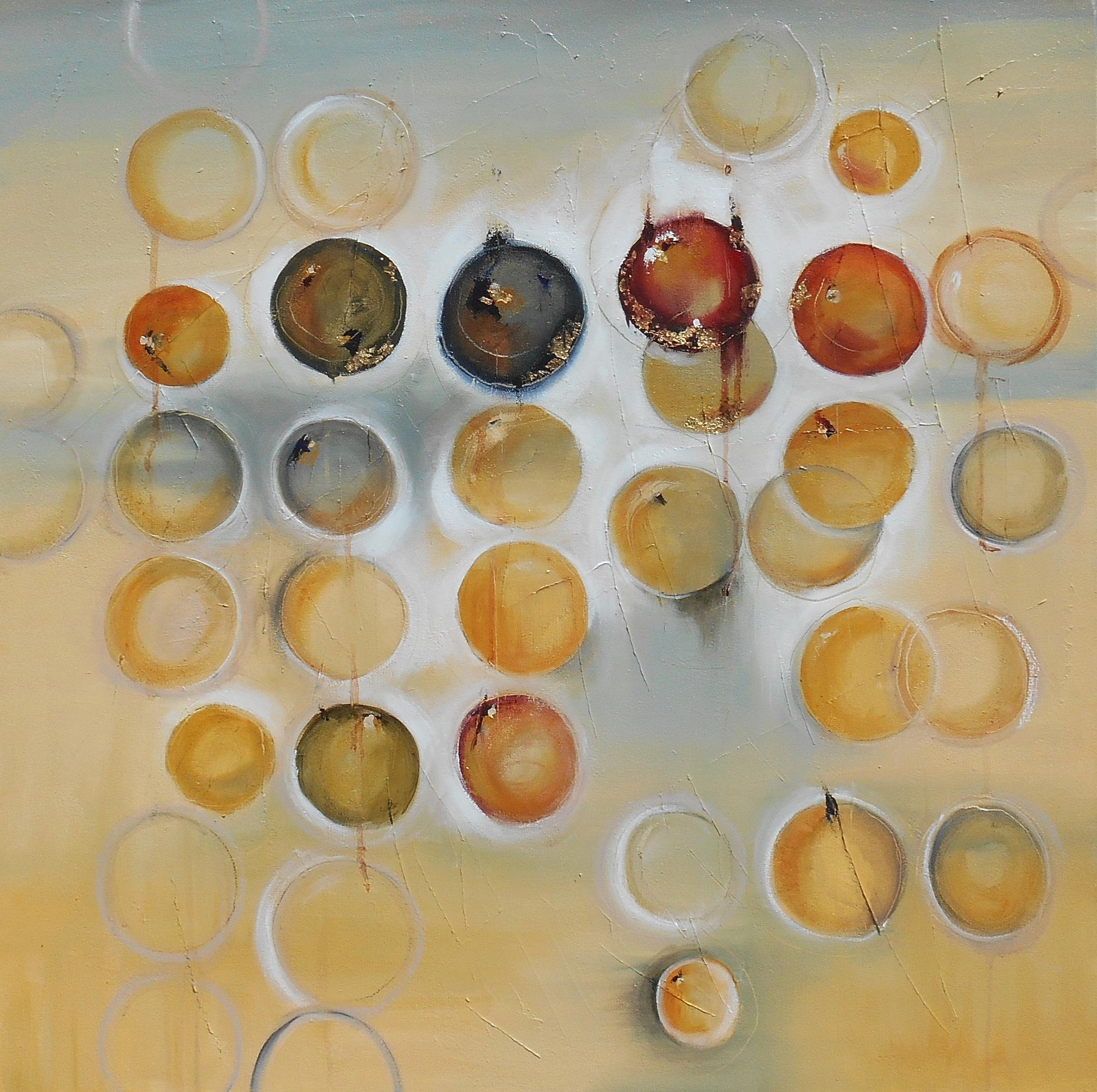 Abstract Painting di Cynthia Ligeros - Cieli di settembre