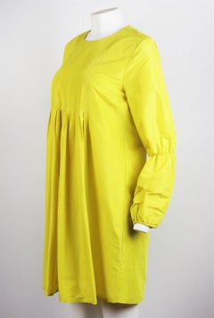 Cynthia Rowley Pleated Silk Mini Dress US 6 UK 10