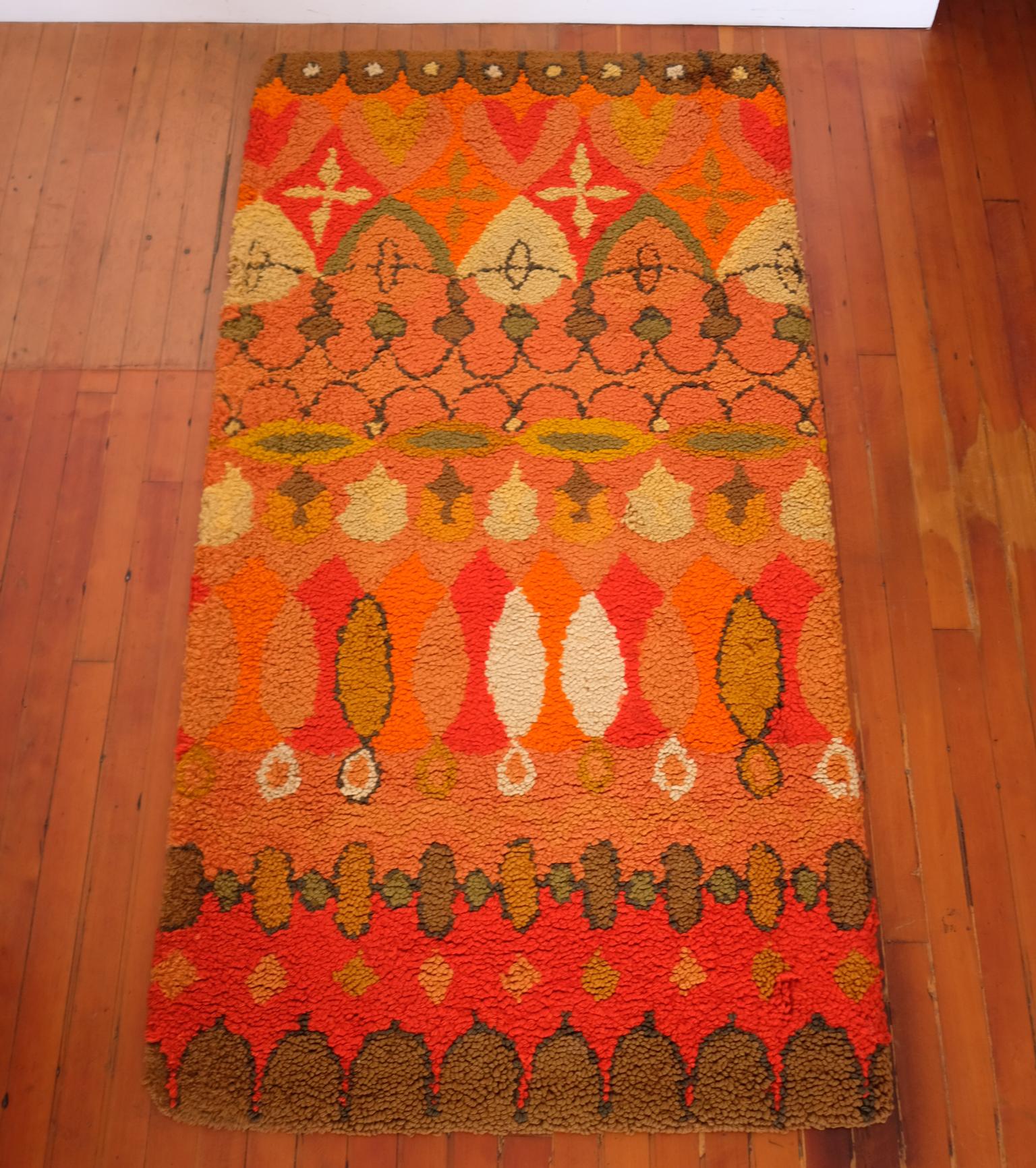 Mid-Century Modern Cynthia Sargent Mexican Modernist Carpet, 1960s