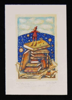 Oltre il Sogno  - Lithograph by Cynthia Segato - 2000s