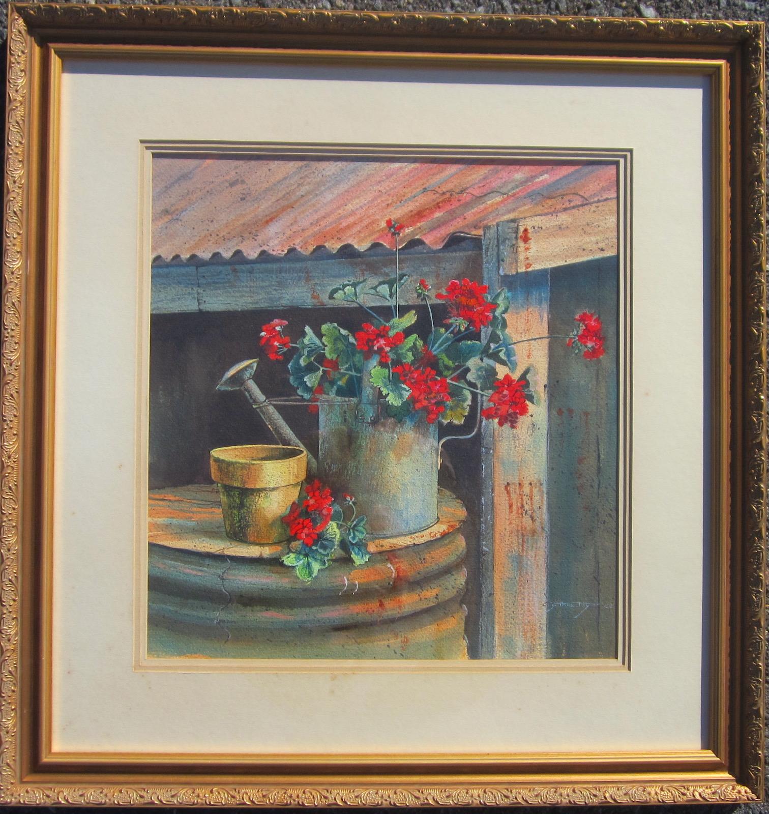 Painted Cynthia Taylor Still Life For Sale