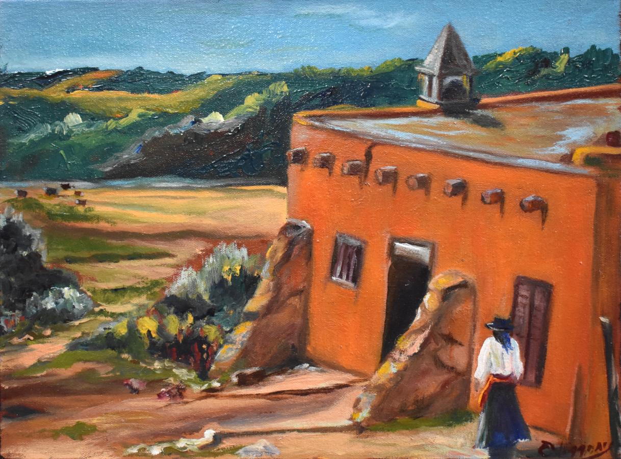 „LAS GOLONDRINAS“ SANTA FE NEUES MEXICO UNFRAMED