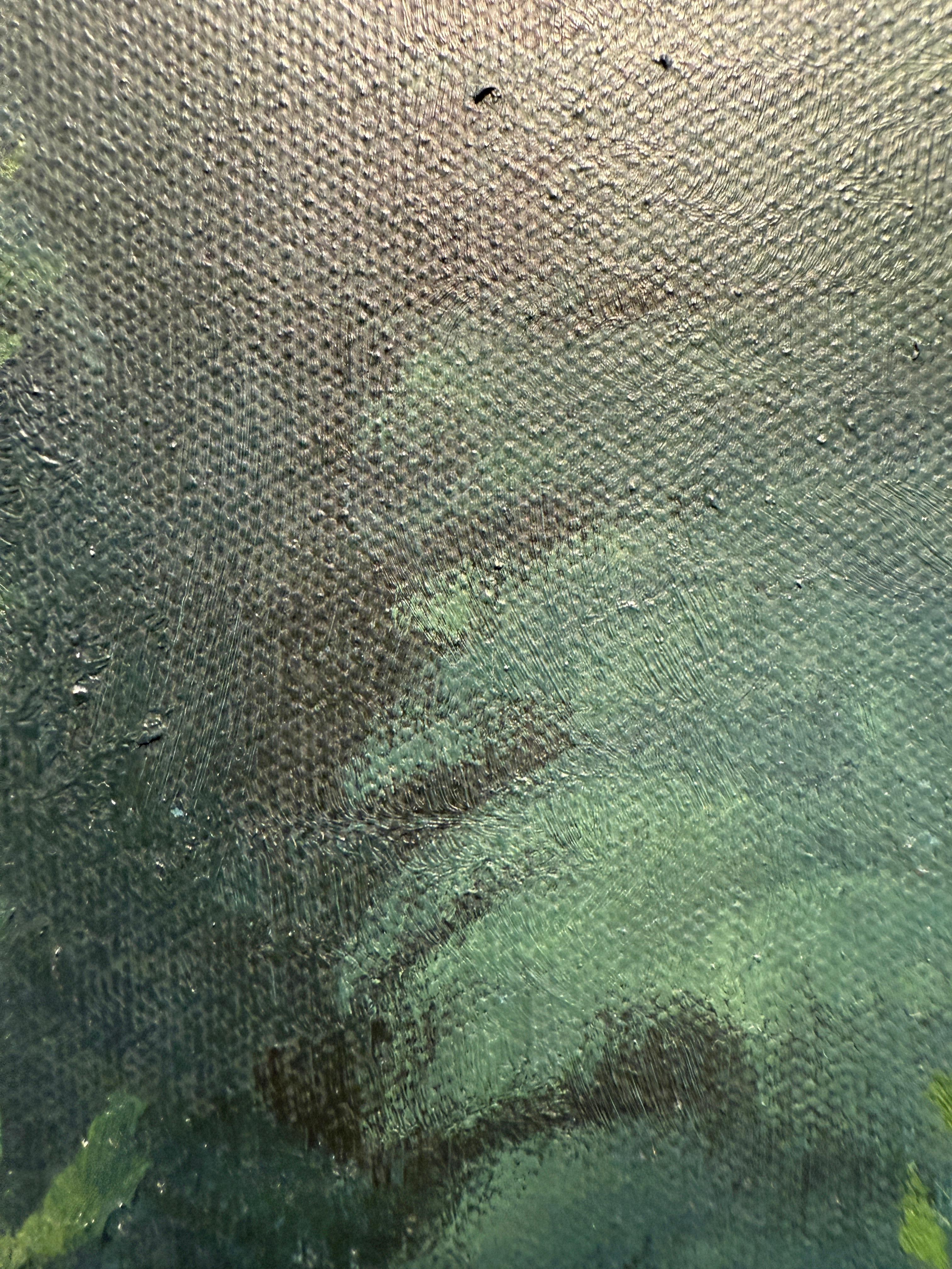 Come sopra - Landscape Painting Marrone di Cynthia Young