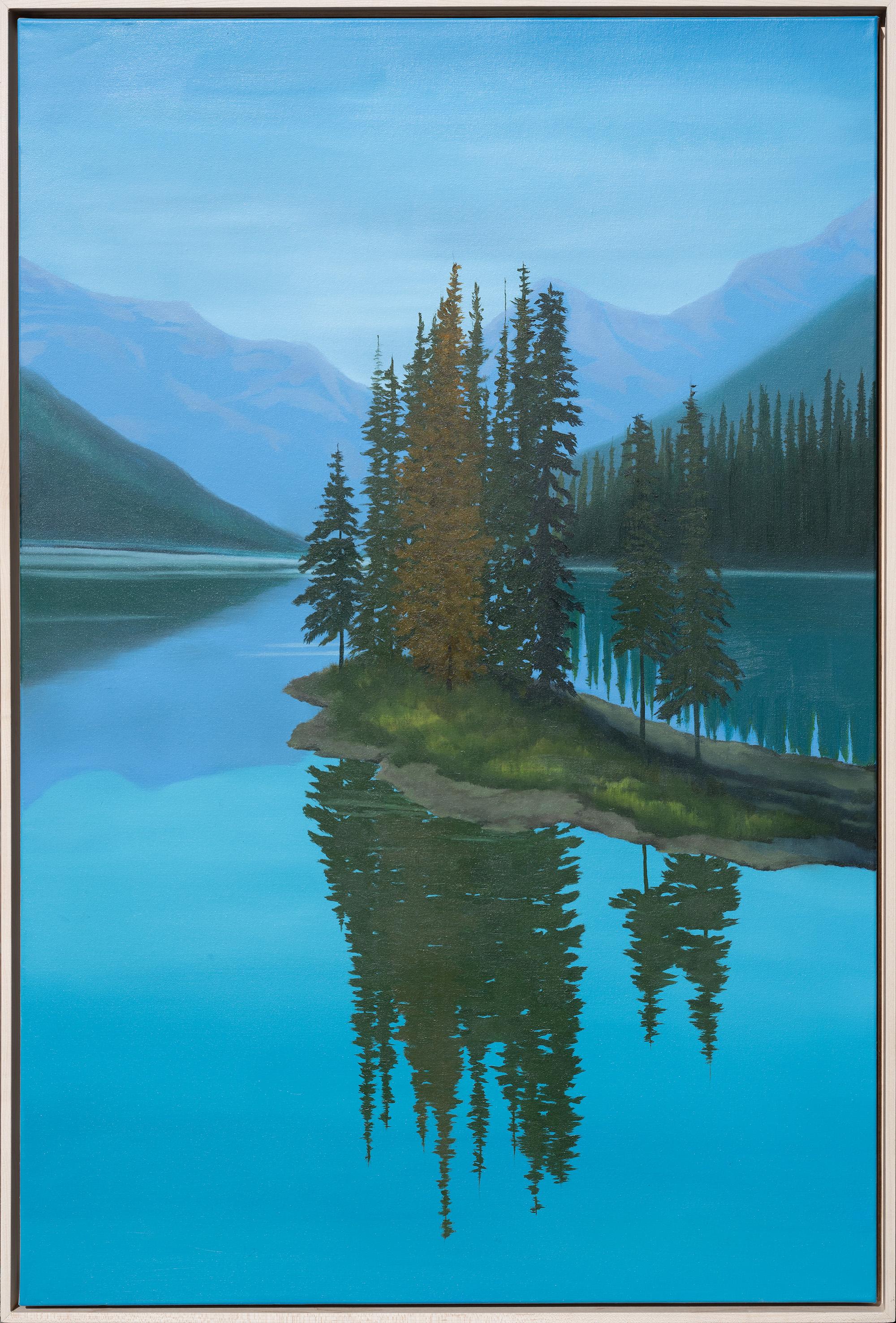 Cynthia Young Landscape Painting – Auftauchen