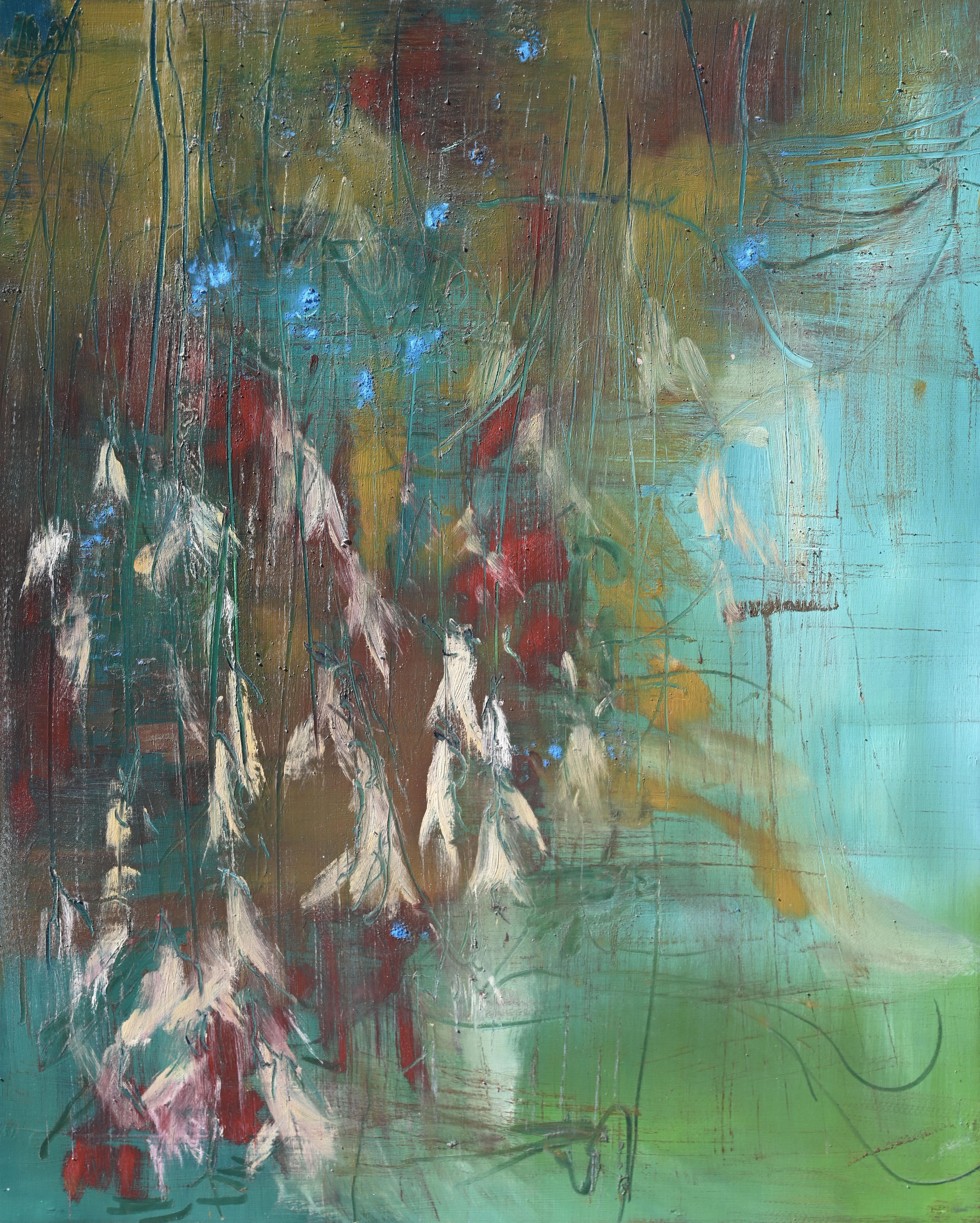 Cynthia Young Abstract Painting - Hiding Place