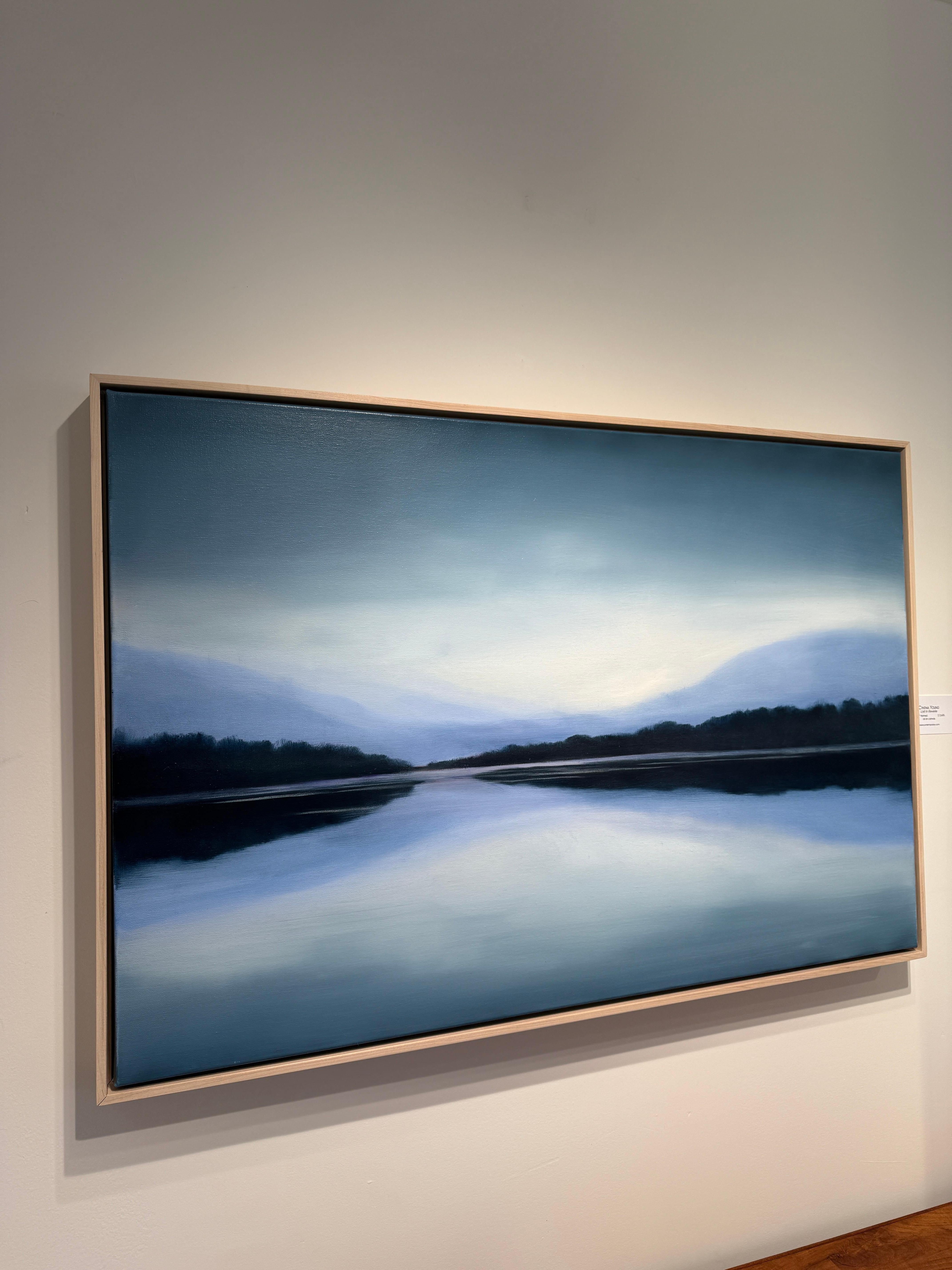 Perdu dans la rêverie - Contemporain Painting par Cynthia Young