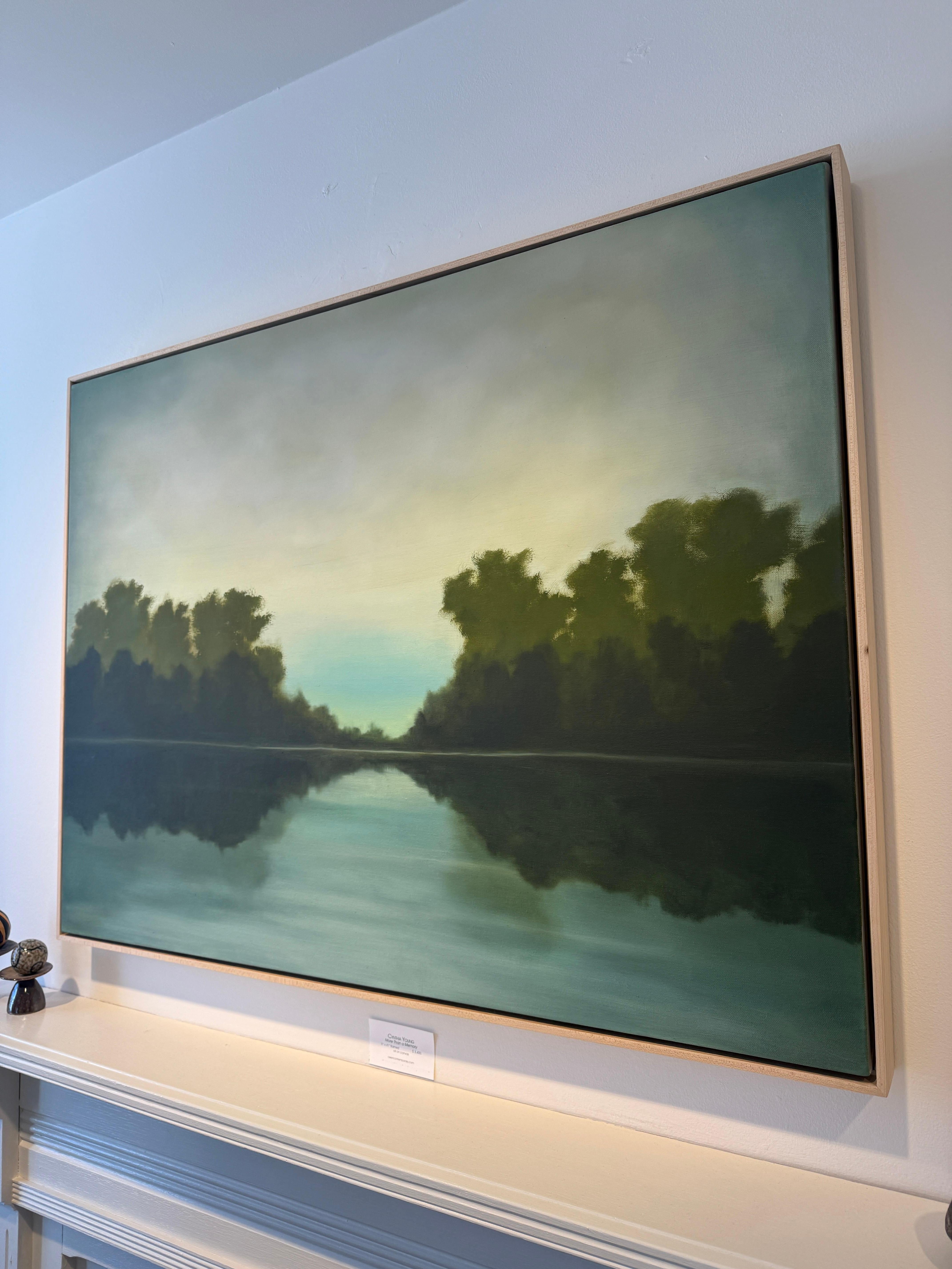 Più di un ricordo - Painting Contemporaneo di Cynthia Young