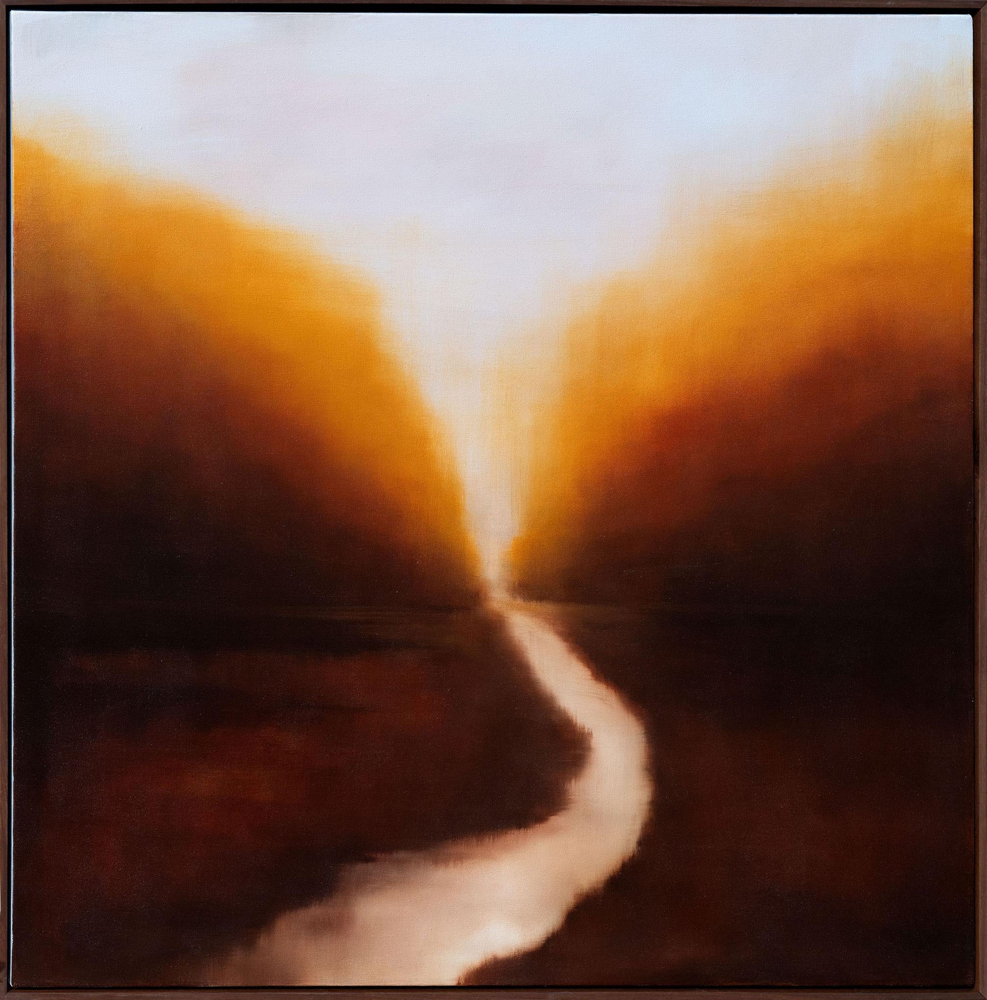 Cynthia Young Landscape Painting – Phantom der Liebe