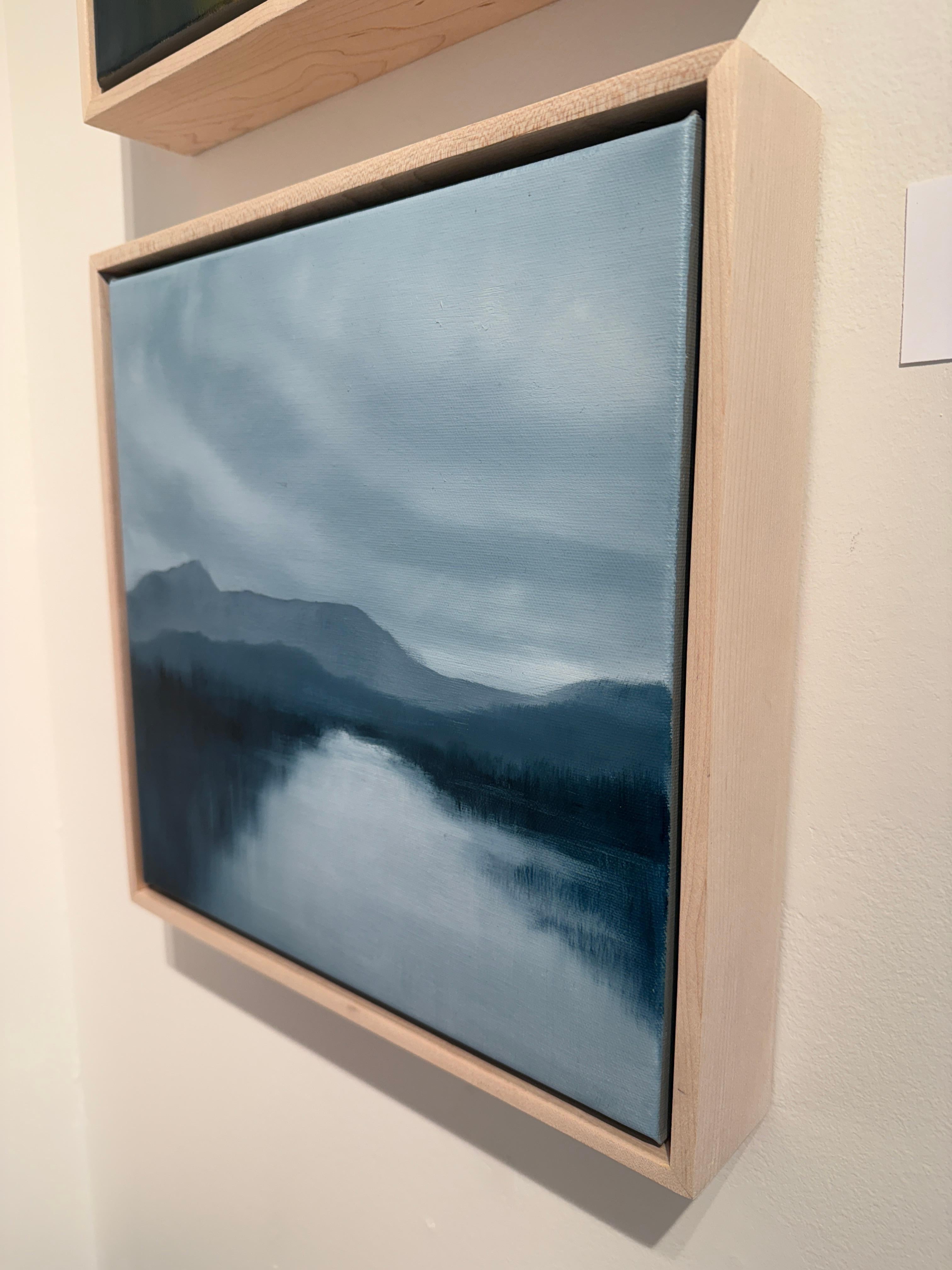 La tranquilidad del frío - Painting Contemporáneo de Cynthia Young