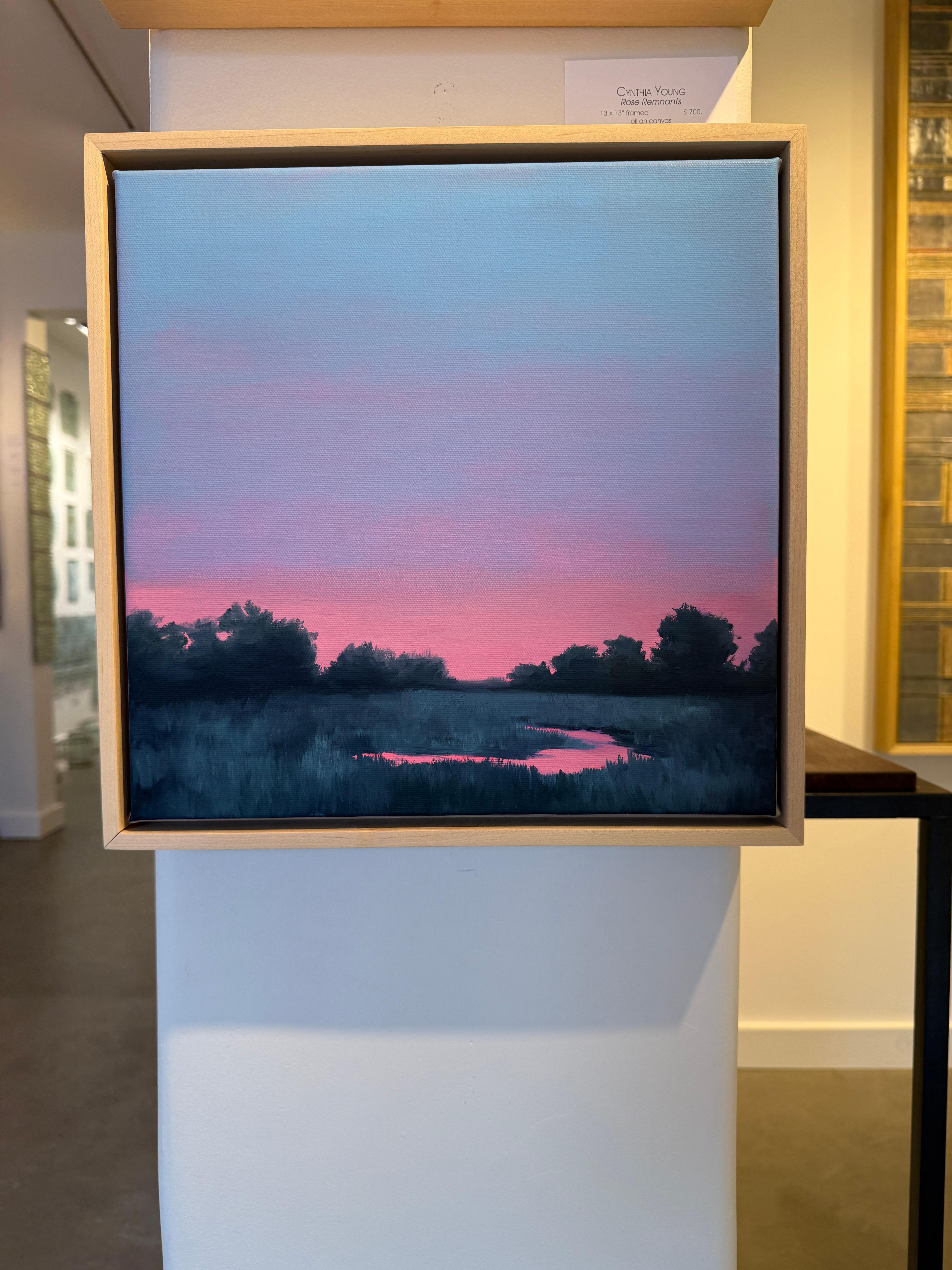 Rose Remnants - Painting by Cynthia Young