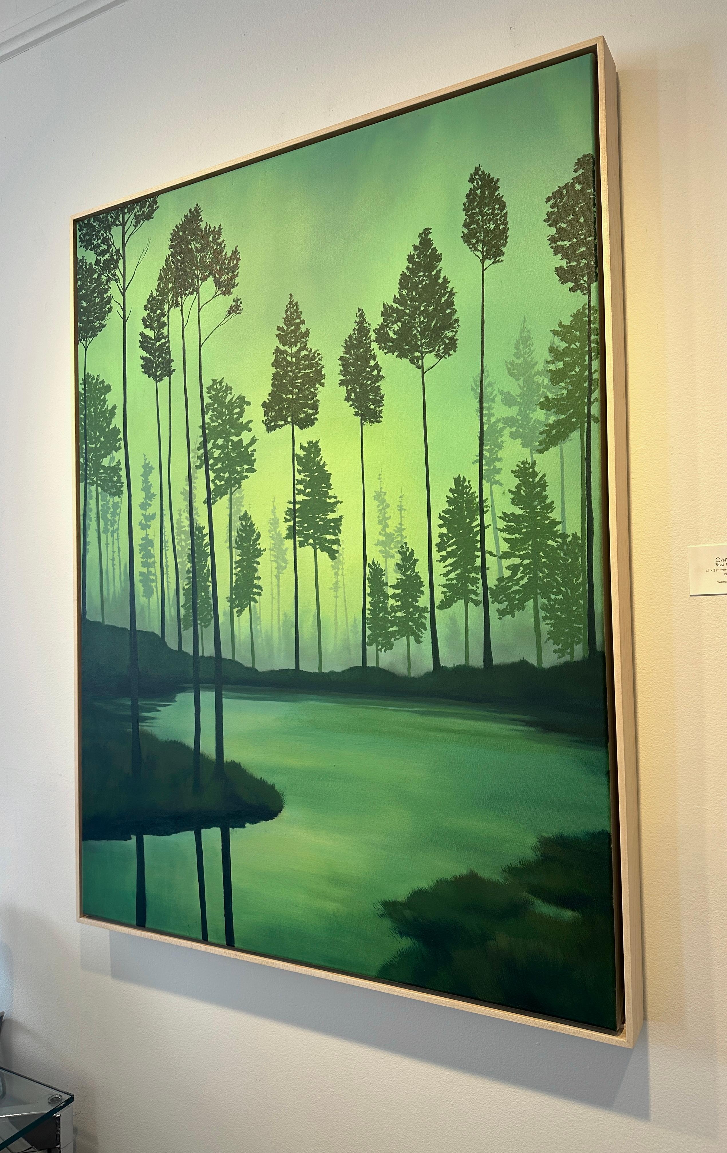 Confía en lo desconocido - Painting de Cynthia Young
