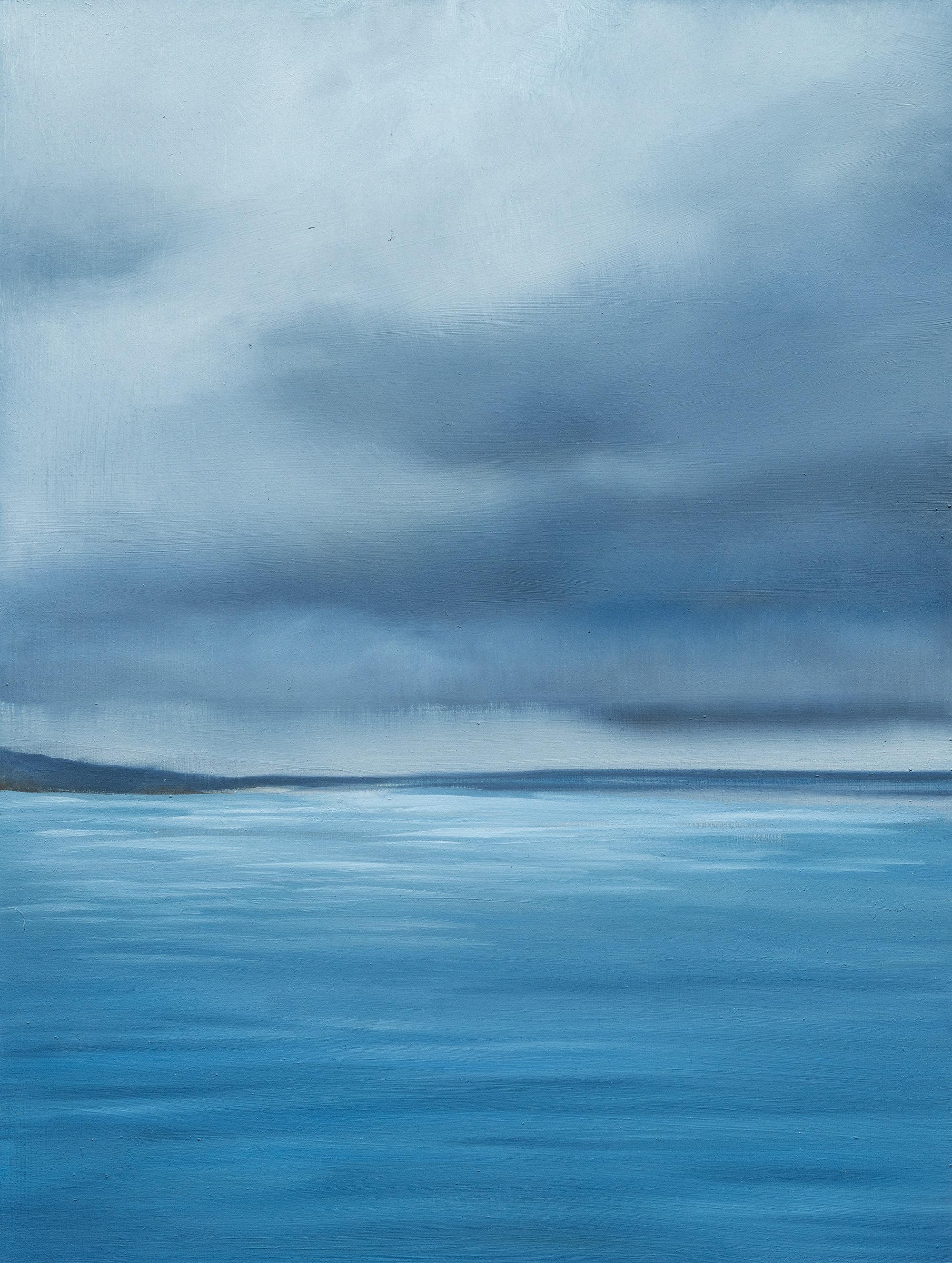 Cynthia Young Landscape Painting - Uncharted Oil on Panel Abstract Landscape, Contemporary, 21st Century