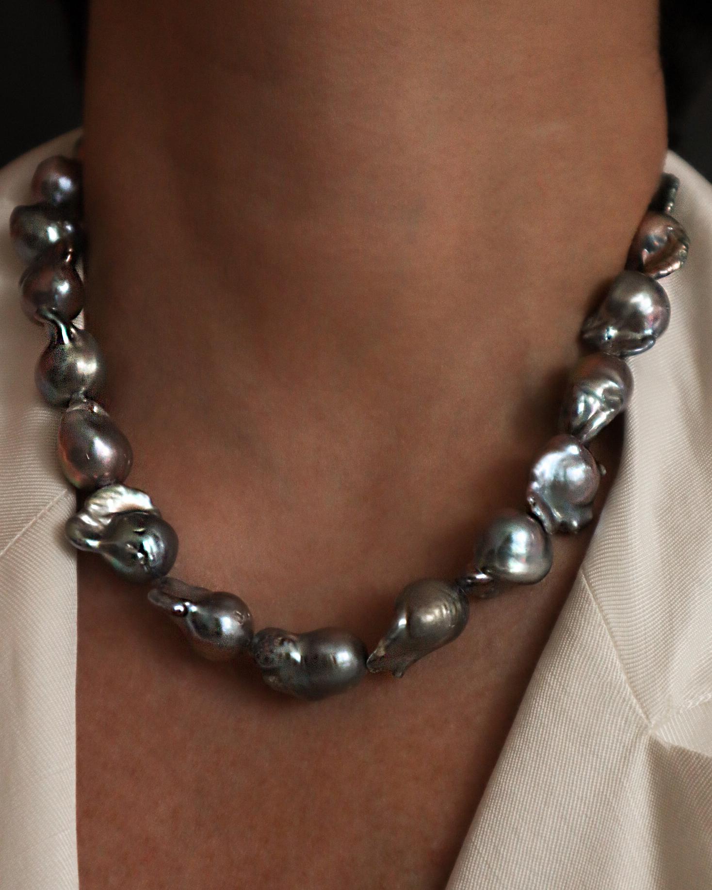 Bead Cyntia Miglio Baroque Pearl Collar