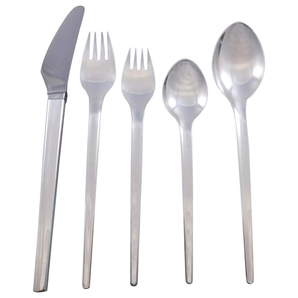 Serveerbestek Georg Jensen Arne Jacobsen RVS Mat | Kookexpert Serveerbestek Georg Jensen Arne Jacobsen RVS Mat | Kookexpert