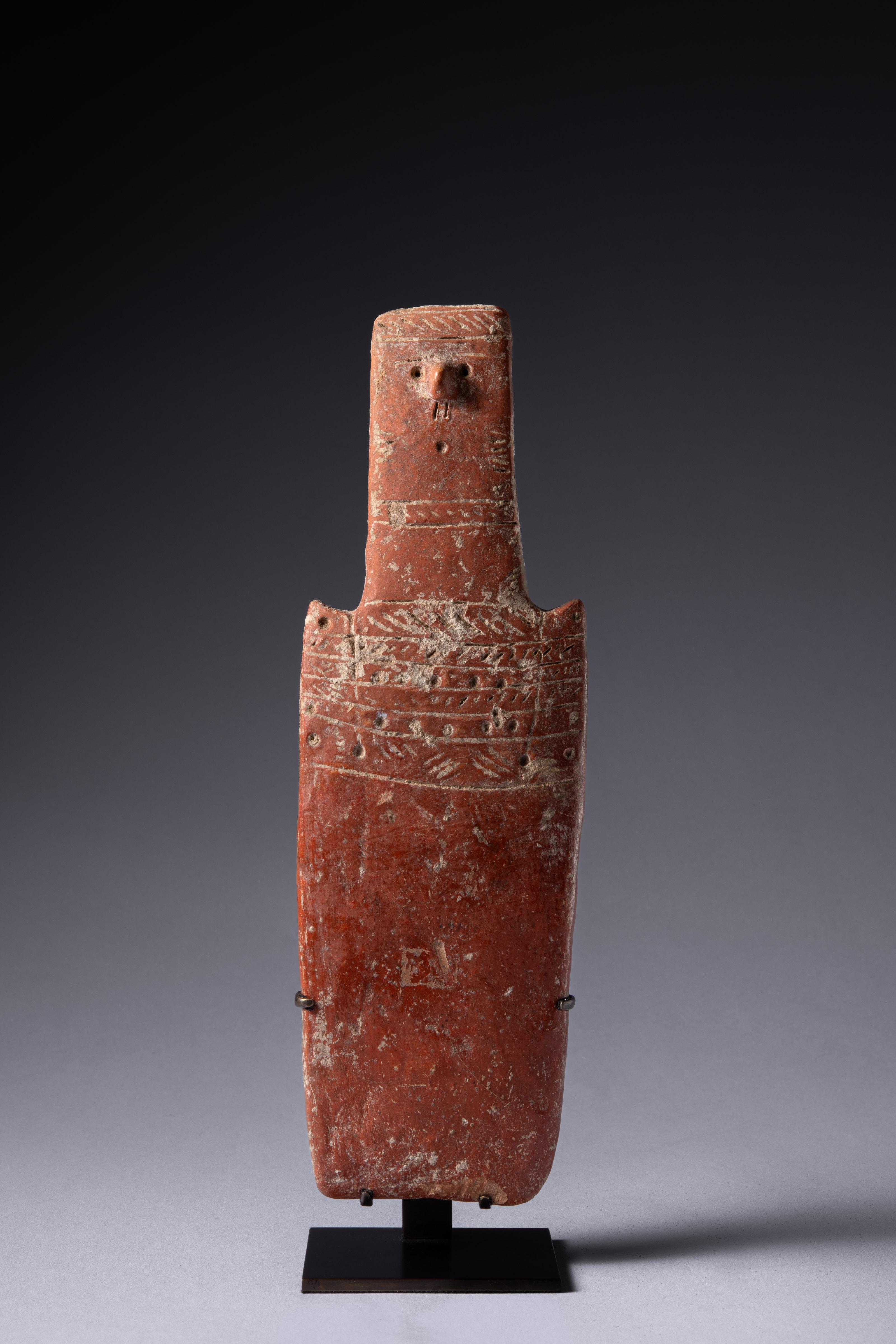 Preistorico Idolo cipriota in terracotta dell'età del bronzo in vendita