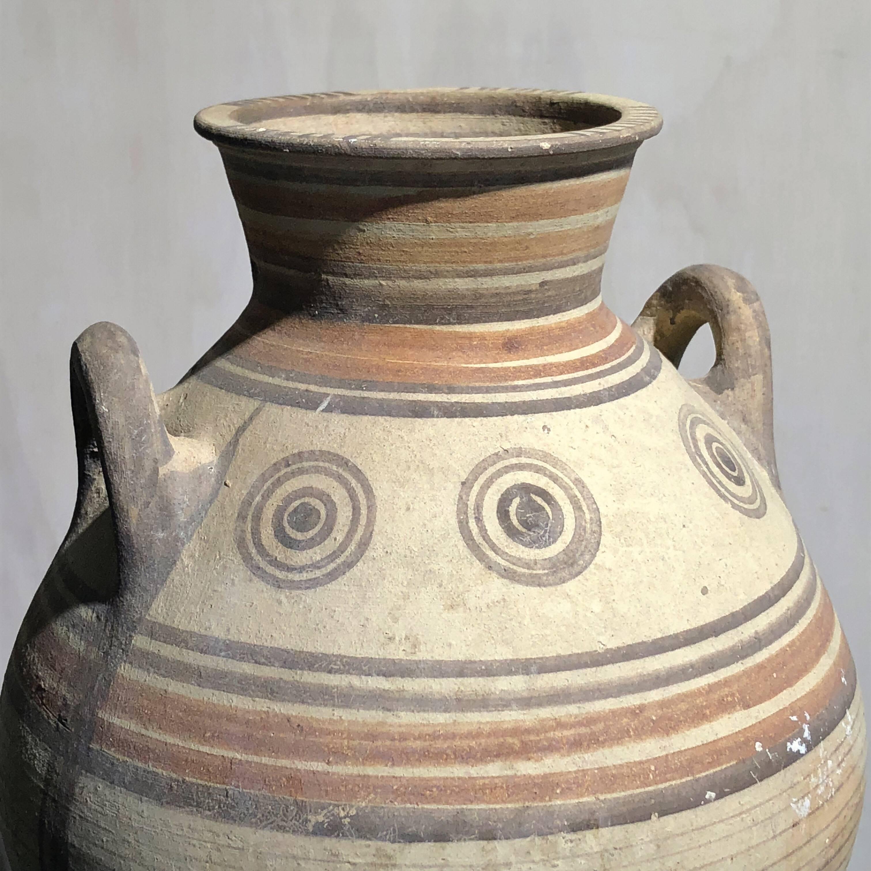 18th Century and Earlier Cypriot Early Iron Age or Geometric Period Amphora, 1050-750 BC For Sale
