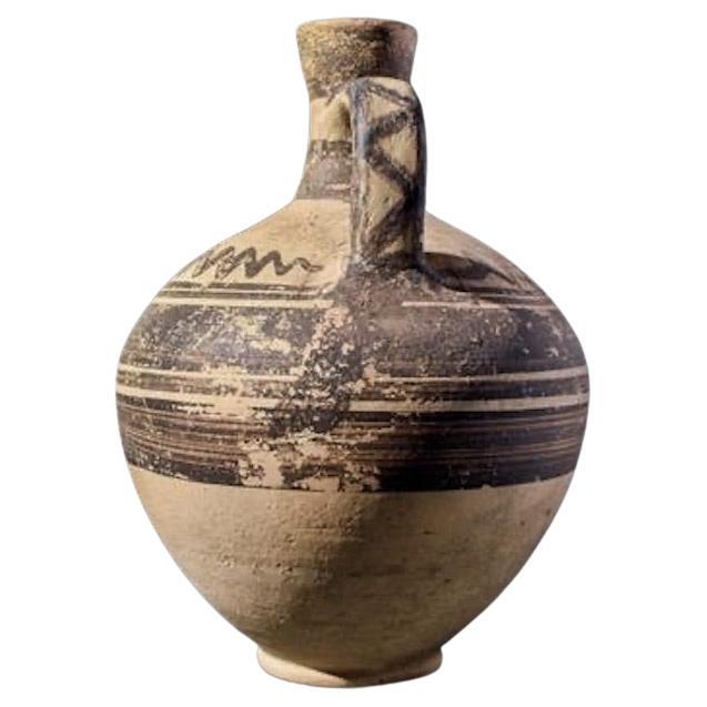 18th Century and Earlier Cypriot Pottery Jug Vessel For Sale