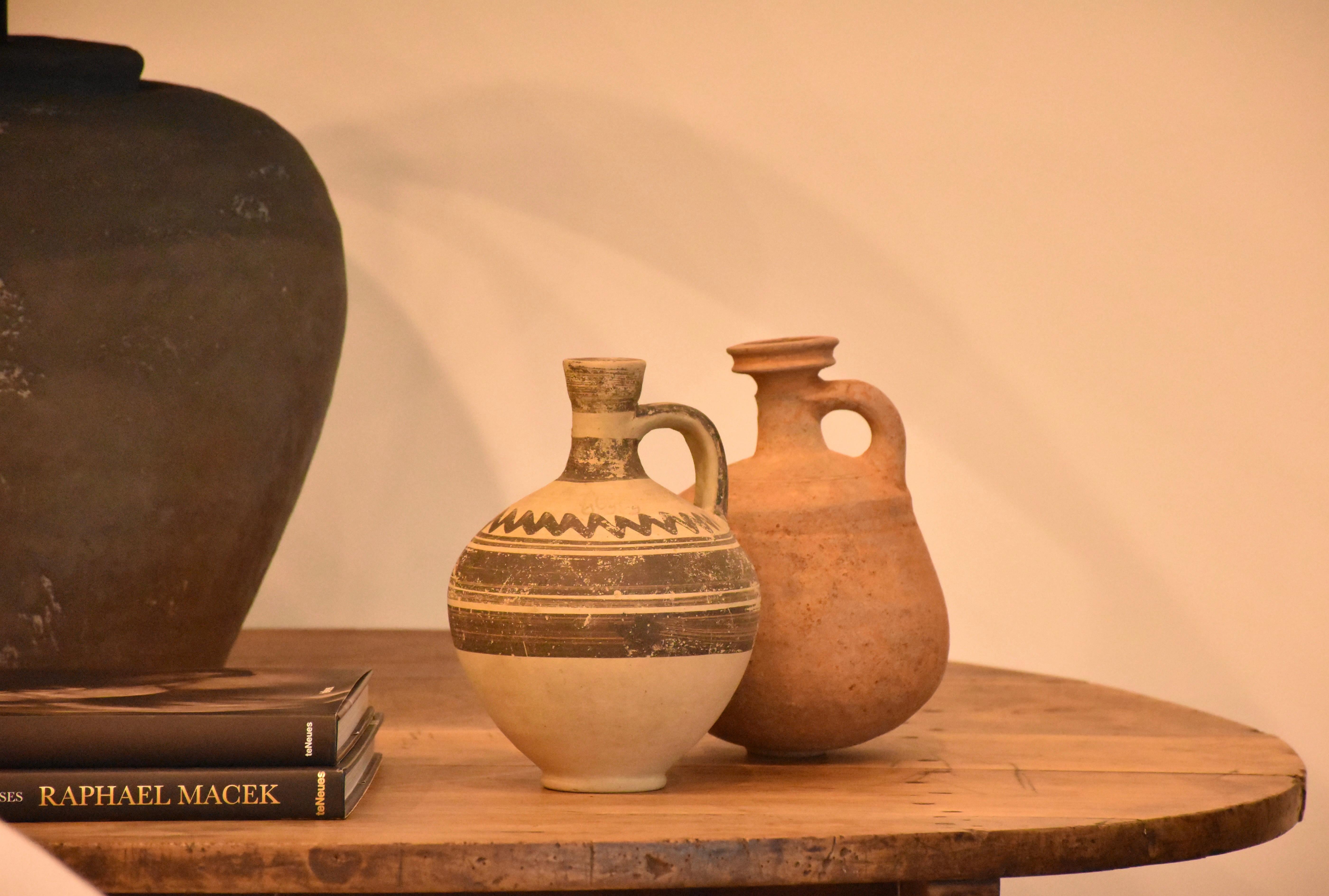 Cypriot Pottery Jug Vessel For Sale 2