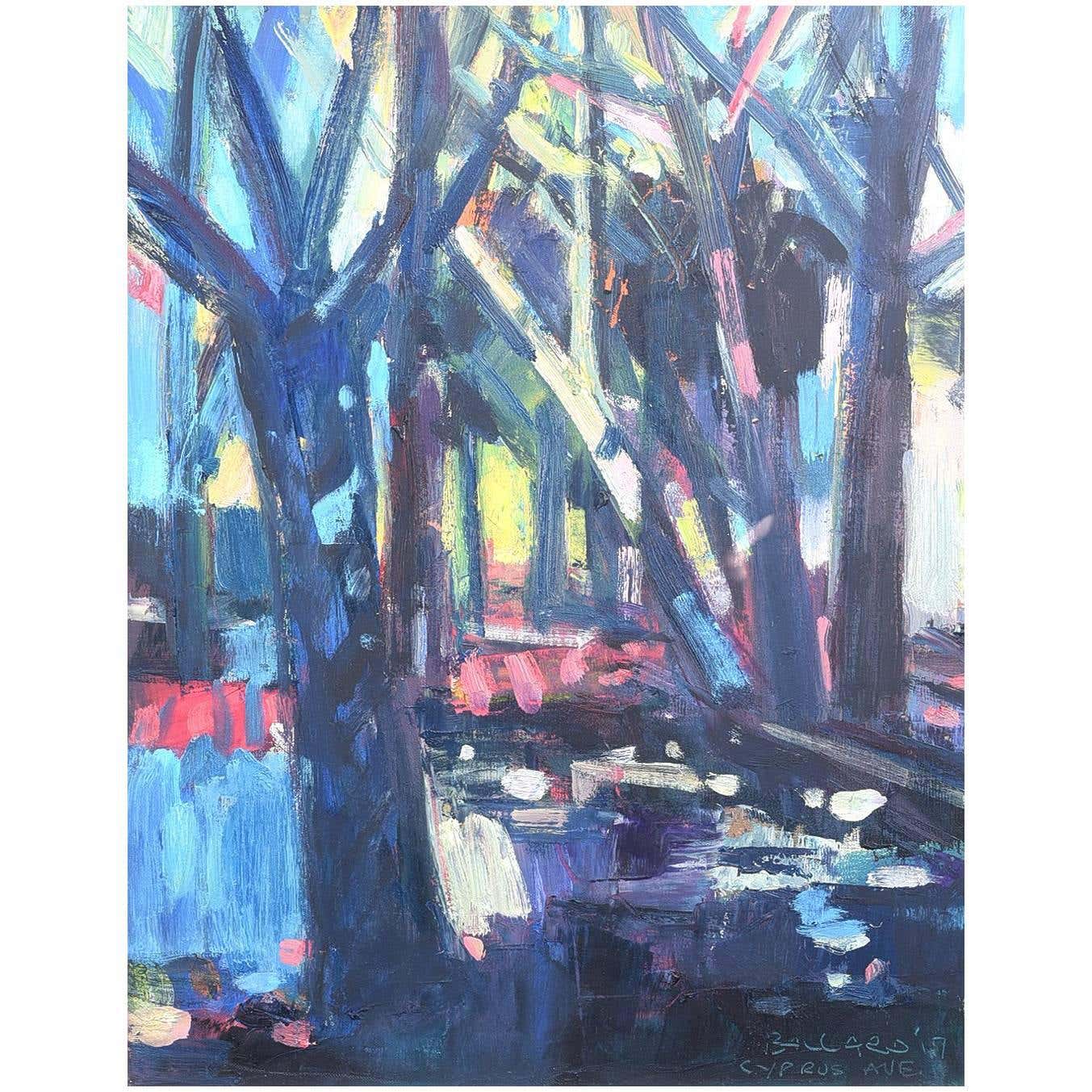 'Cyprus Avenue' Painting by Brian Ballard RUA For Sale at 1stDibs