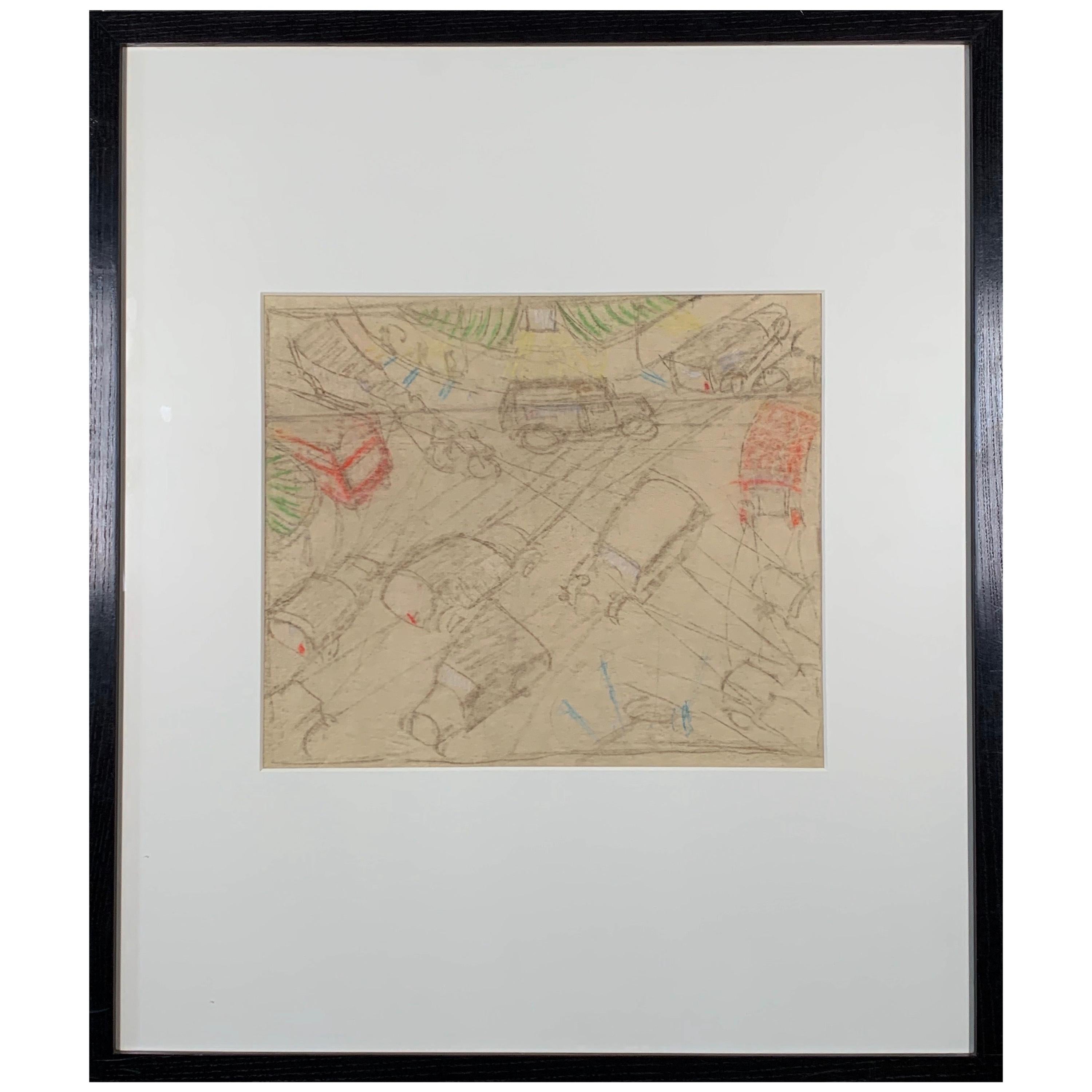 Cyril Edward Power, Study for Piccadilly Circus III, circa 1930 For Sale