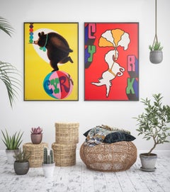 Cyrk Ballet Horse R1979 Polish Circus Poster, Jan Mlodozeniec