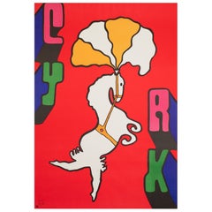 Cheval de ballet Cyrk R1979 Affiche du cirque polonais, Jan Mlodozeniec