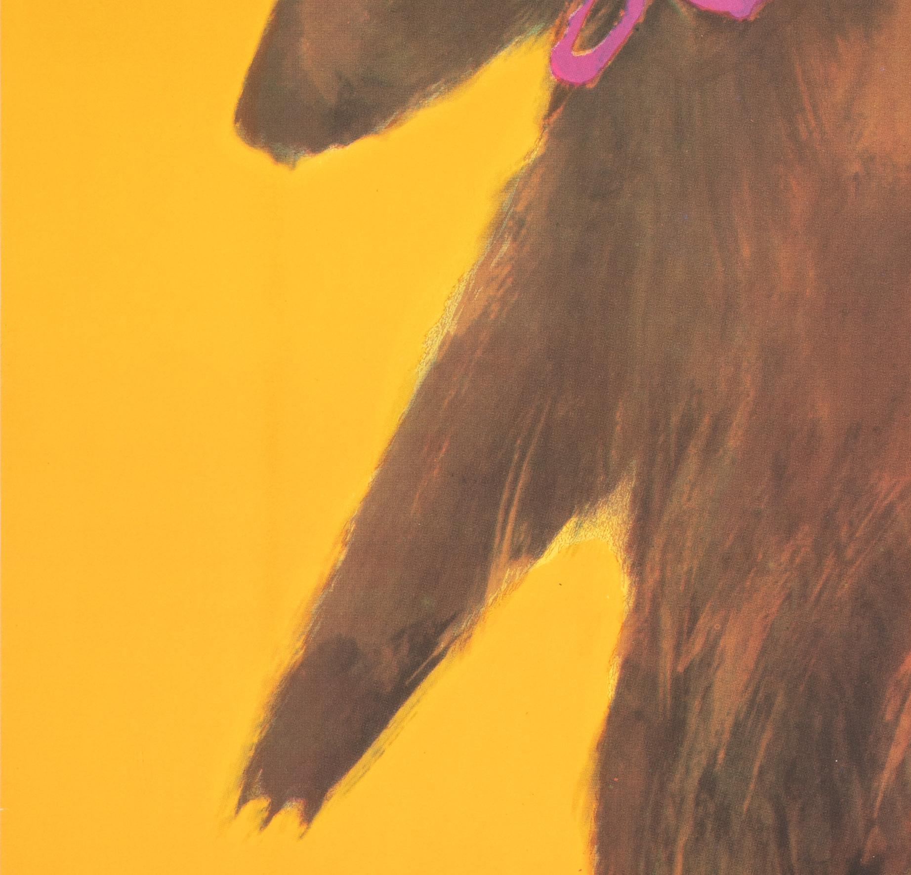 Paper Cyrk Bear on Ball 1963 Polish B1 Circus Poster, Maciej Urbaniec For Sale