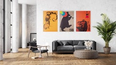 Danzatrice Cyrk con cavallo Poster del circo polacco del 1965, Danuta Zukowska