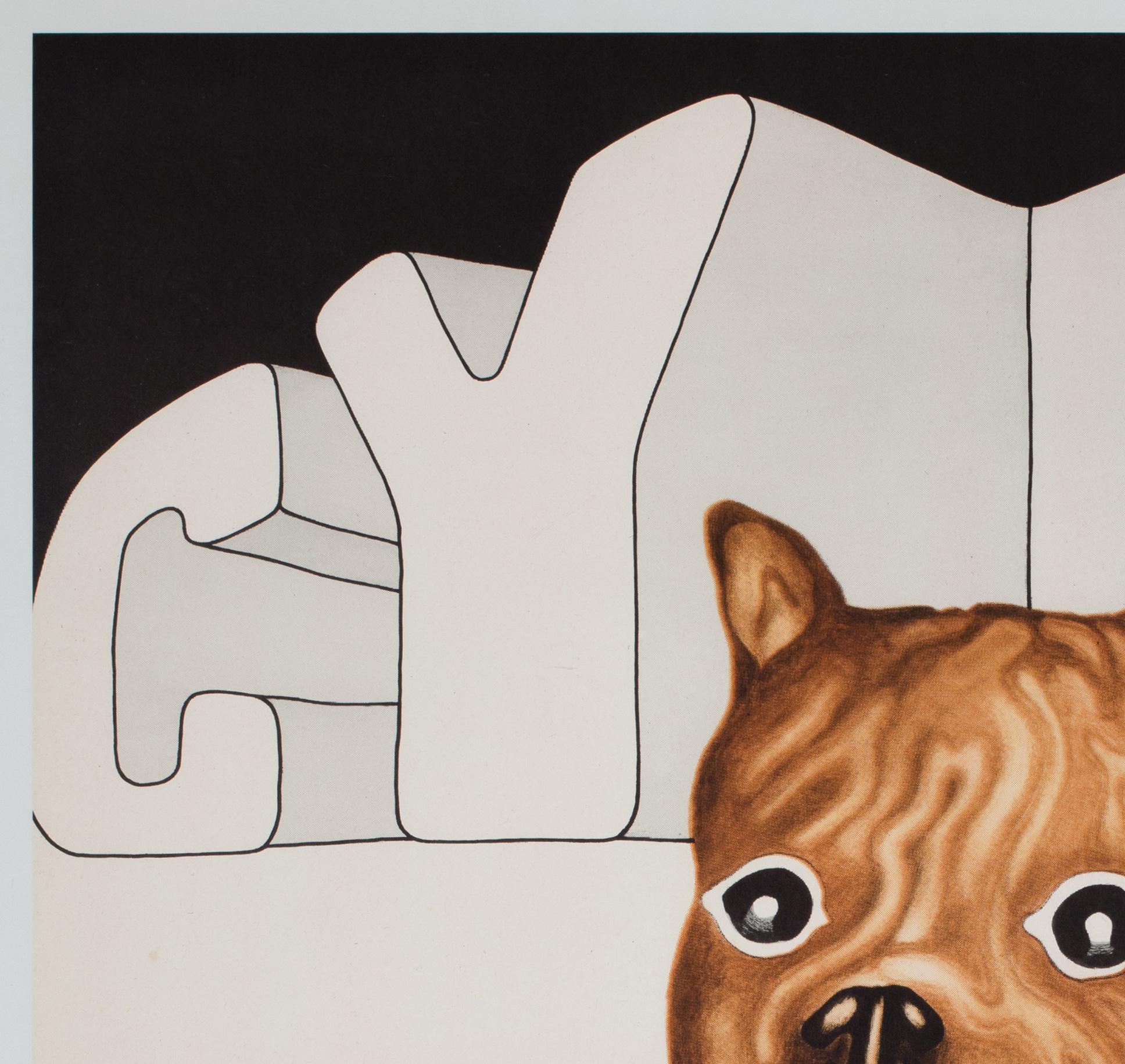 Polonais Affiche polonaise du cirque Cyrk, Danuta Zukowsaka, 1973 en vente