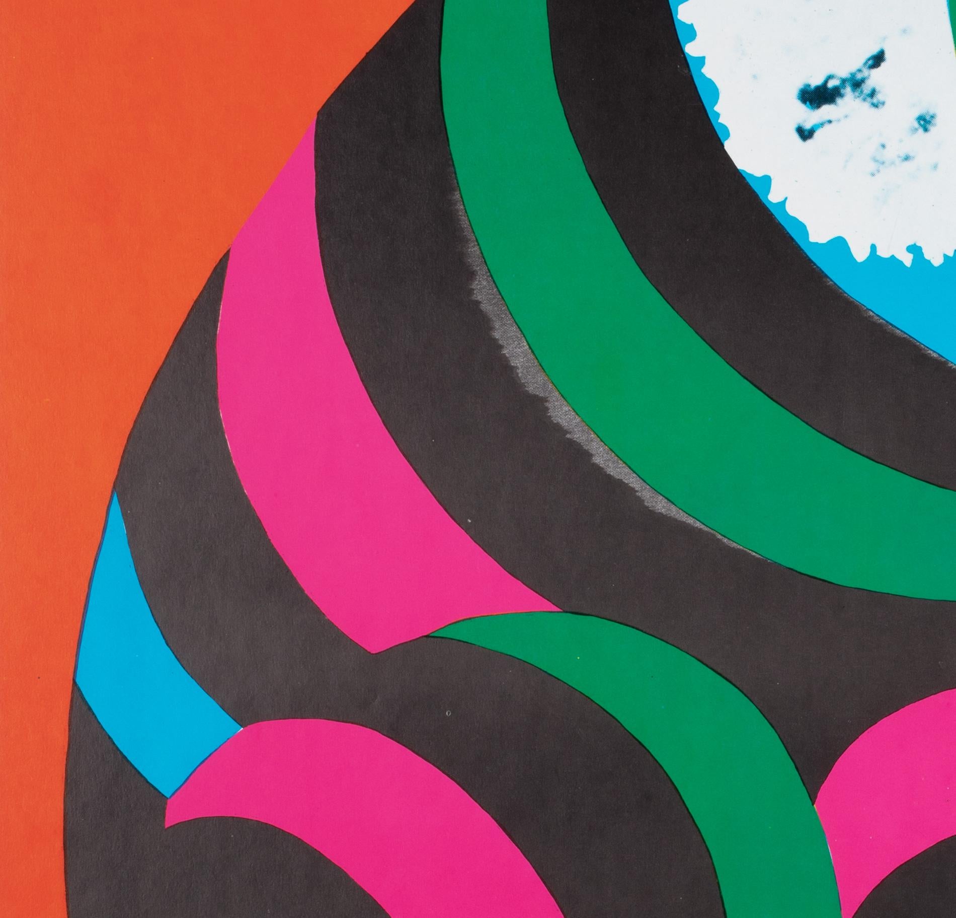 Cyrk Gran Tigre Gato Rayado 1979 Cartel Circo Polaco, Hubert Hilscher Papel