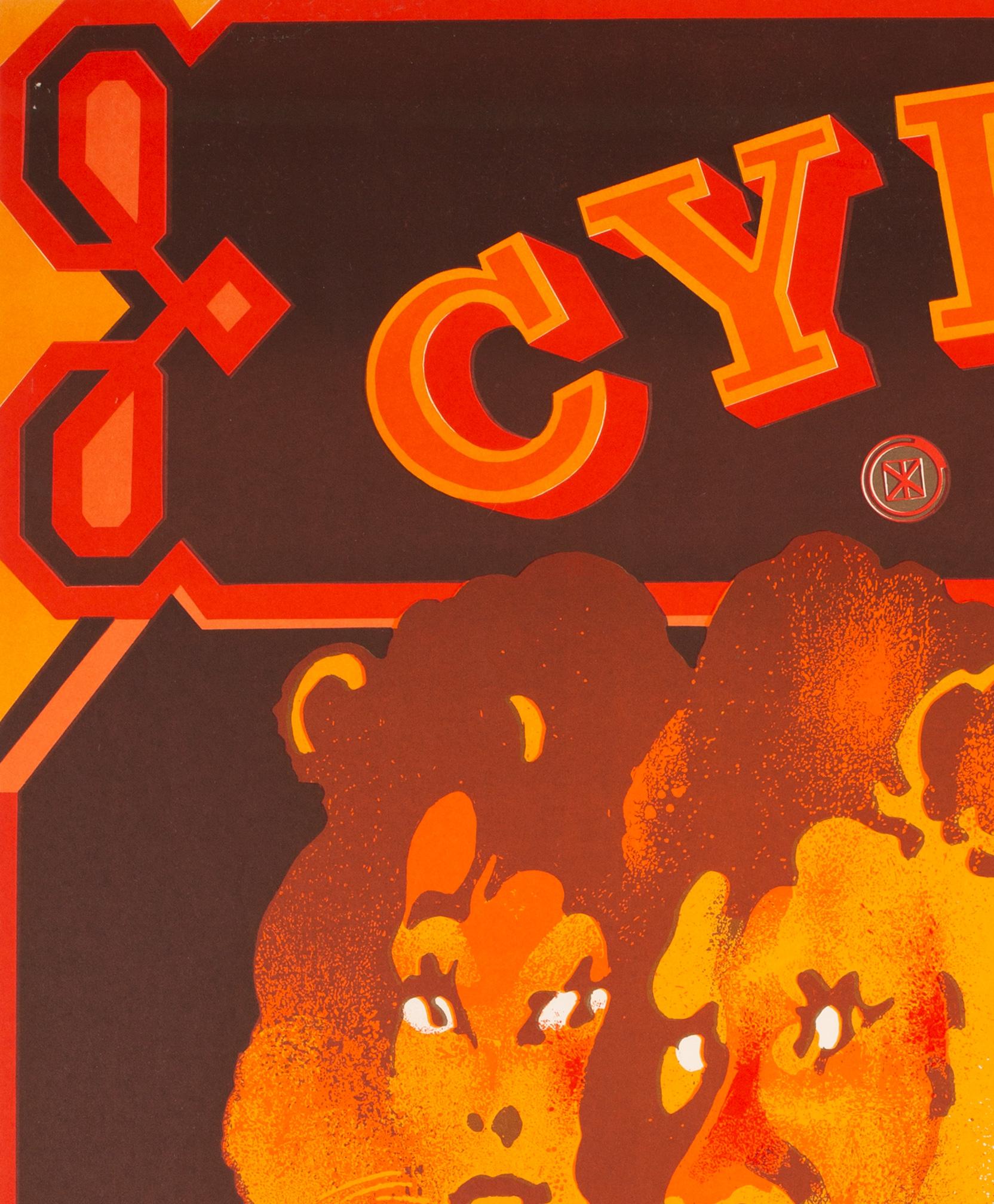 cyrk lion poster