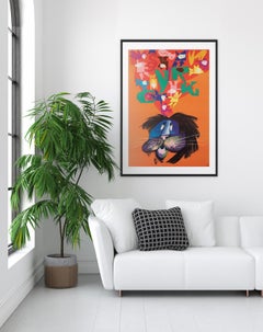 Cyrk Lion With Acrobats 1965 Polish B1 Circus Poster, Tadeusz Jodlowski