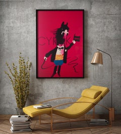 Cyrk Ringmaster Horse 1970 Polish Circus Poster, Waldemar Swierzy