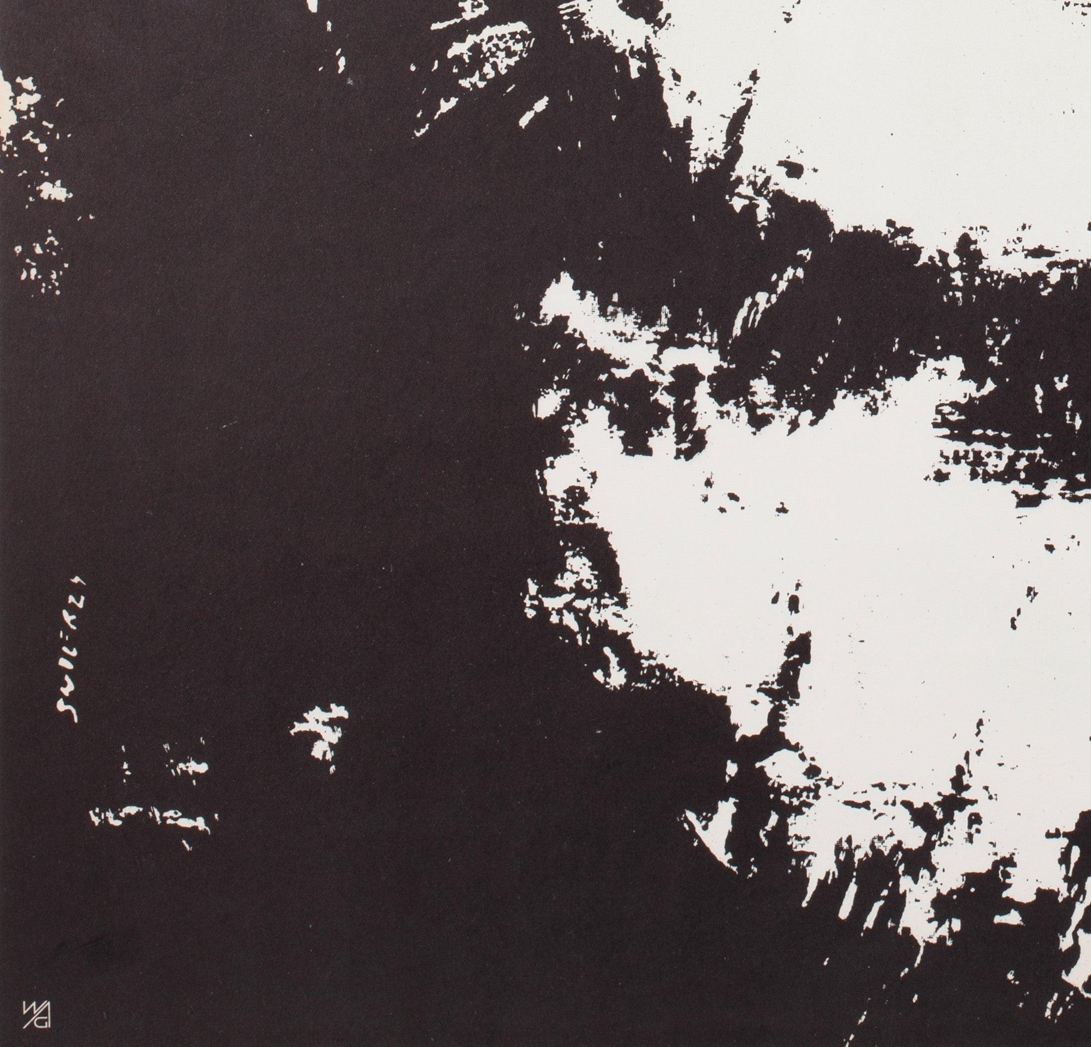 Cyrk Rauchender Schimpanse 1964 B1 Polnisches Zirkusplakat, Waldemar Swierzy im Angebot 2