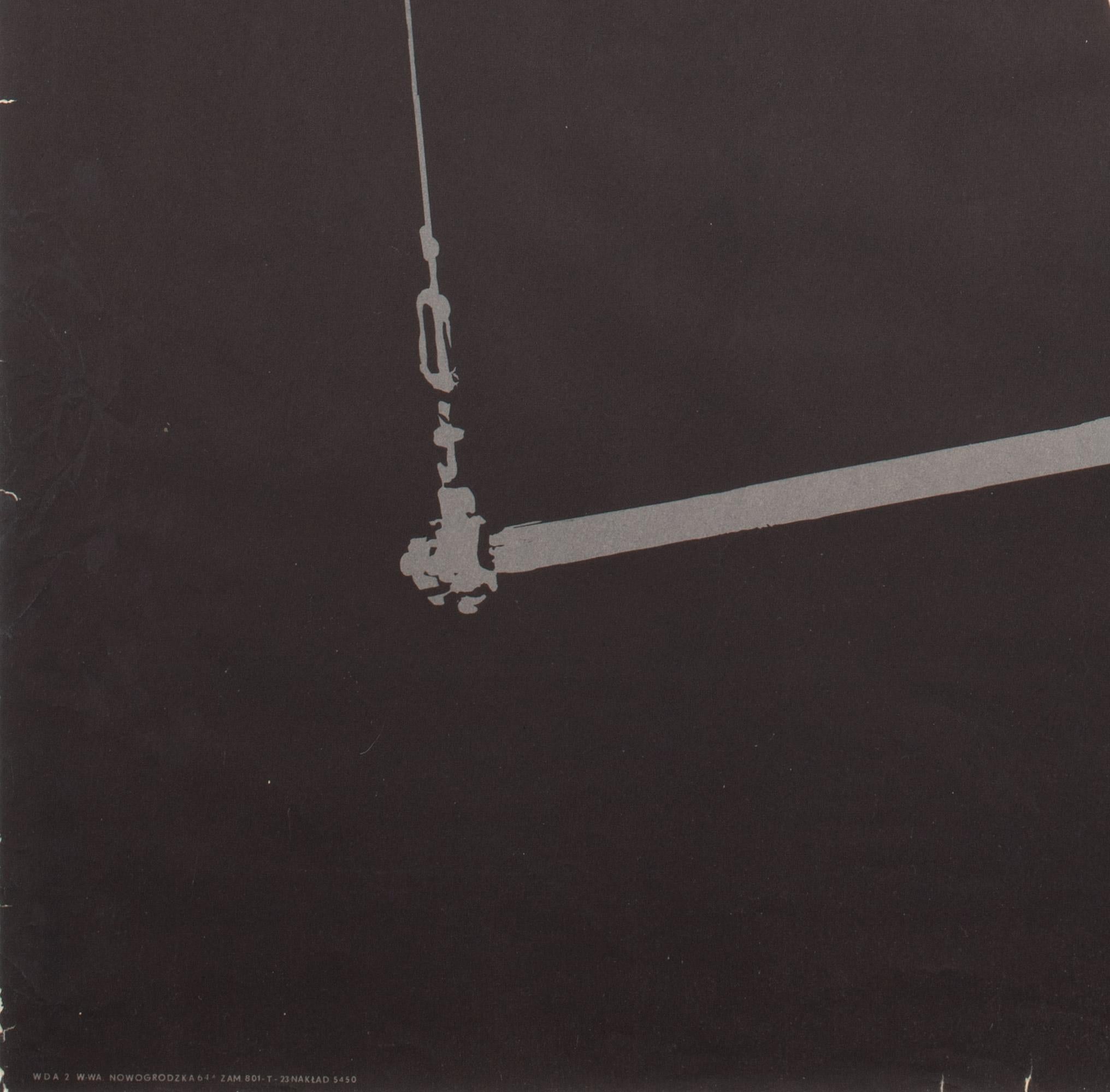 Cyrk Trapeze Aerialist 1967 Polish Circus Poster, Hilscher 2