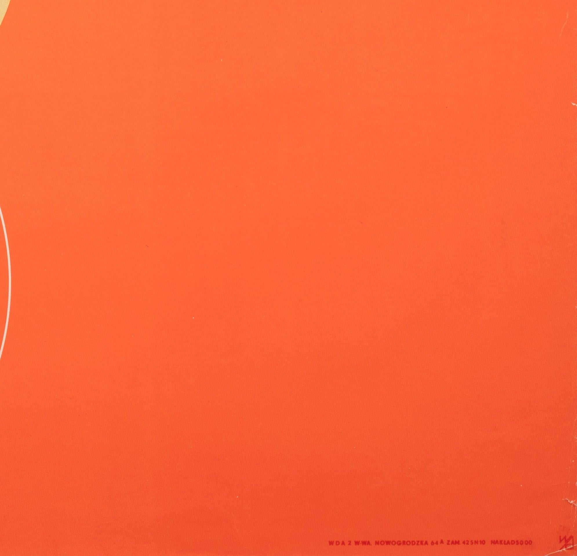 Cyrk Frau in Silhouette auf Ball 1968 Polnisches Zirkusplakat, Holdanowicz im Angebot 3