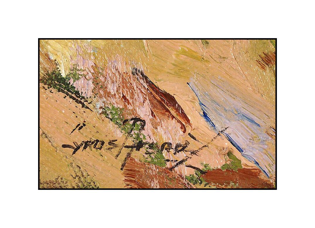 Cyrus Afsary Oil Painting On Canvas Original Yellowstone Landscape Signed Art For Sale 1