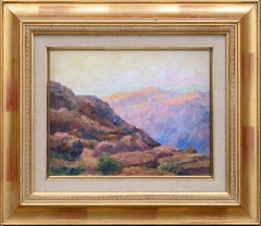 Early 20th Century Distant Canyon Landscape