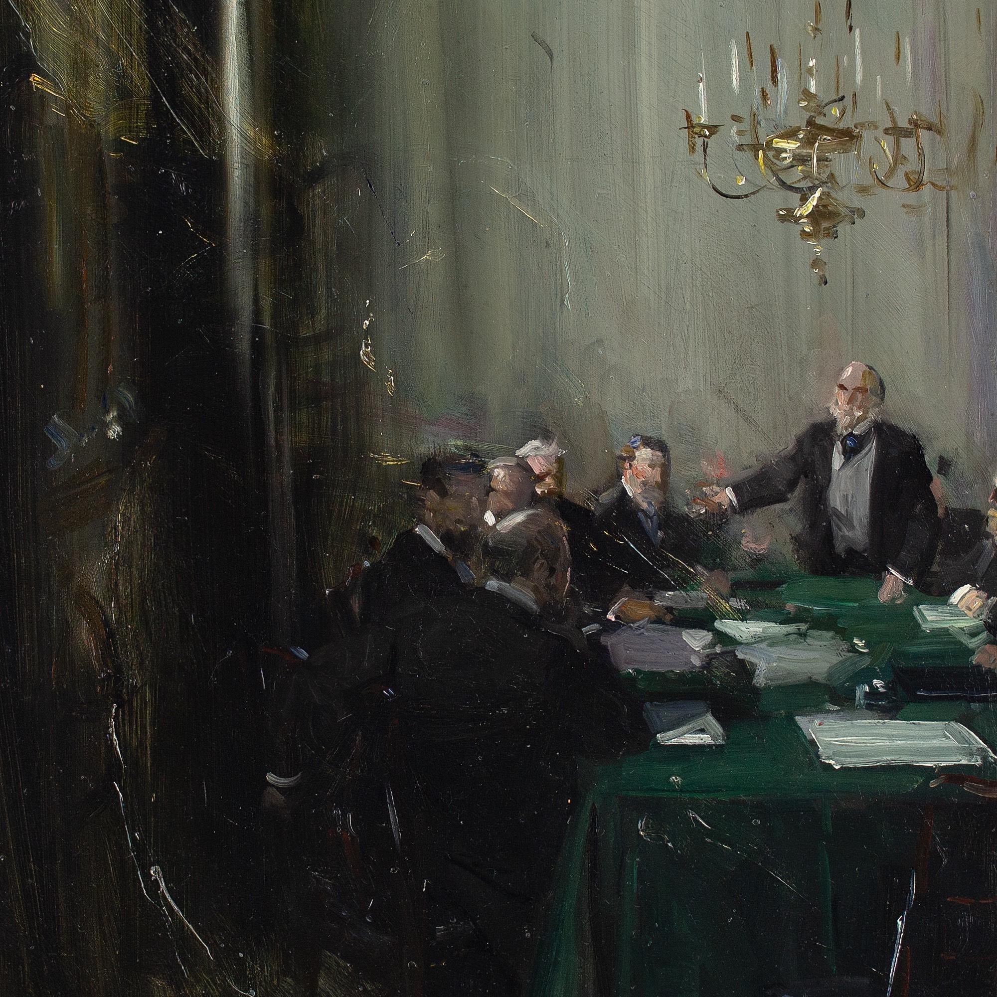 Cyrus Cuneo ROI, Il tavolo verde 5