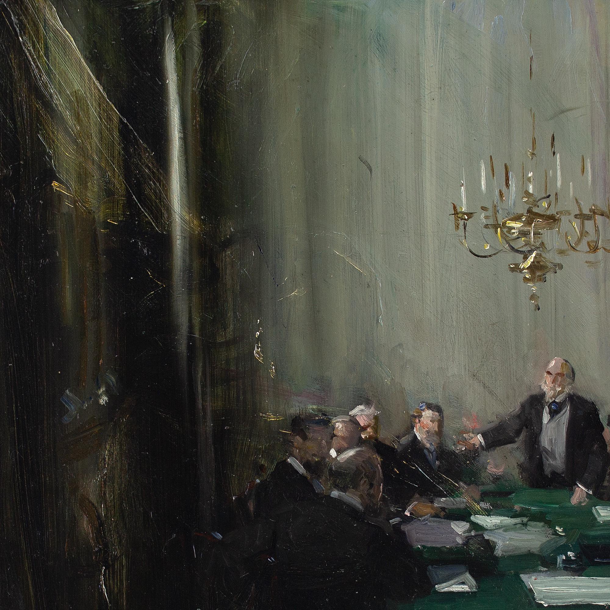 Cyrus Cuneo ROI, Il tavolo verde 6