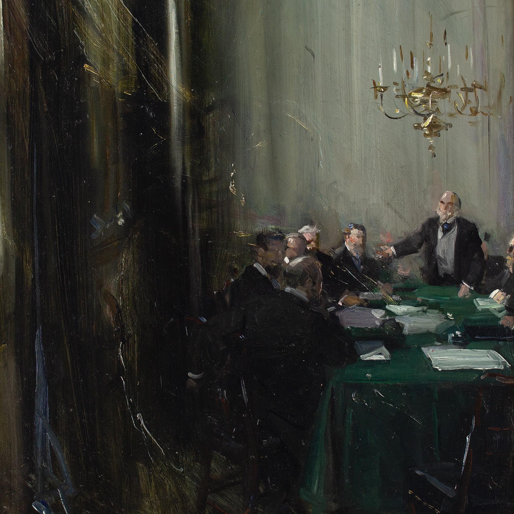 Cyrus Cuneo ROI, Il tavolo verde 7