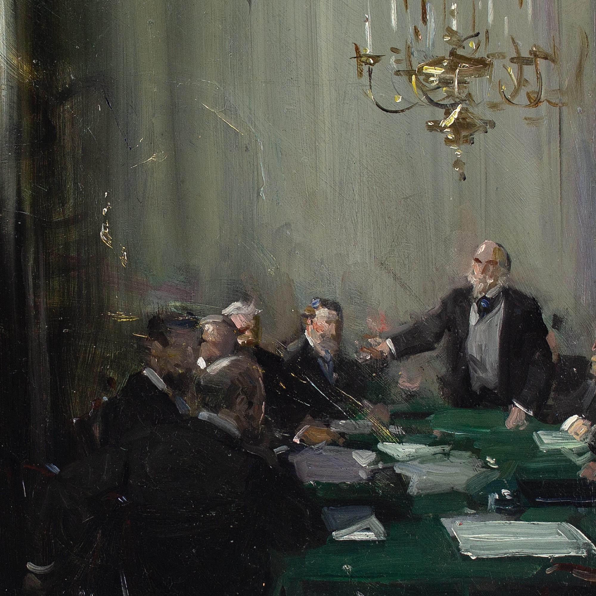 Cyrus Cuneo ROI, Il tavolo verde 8