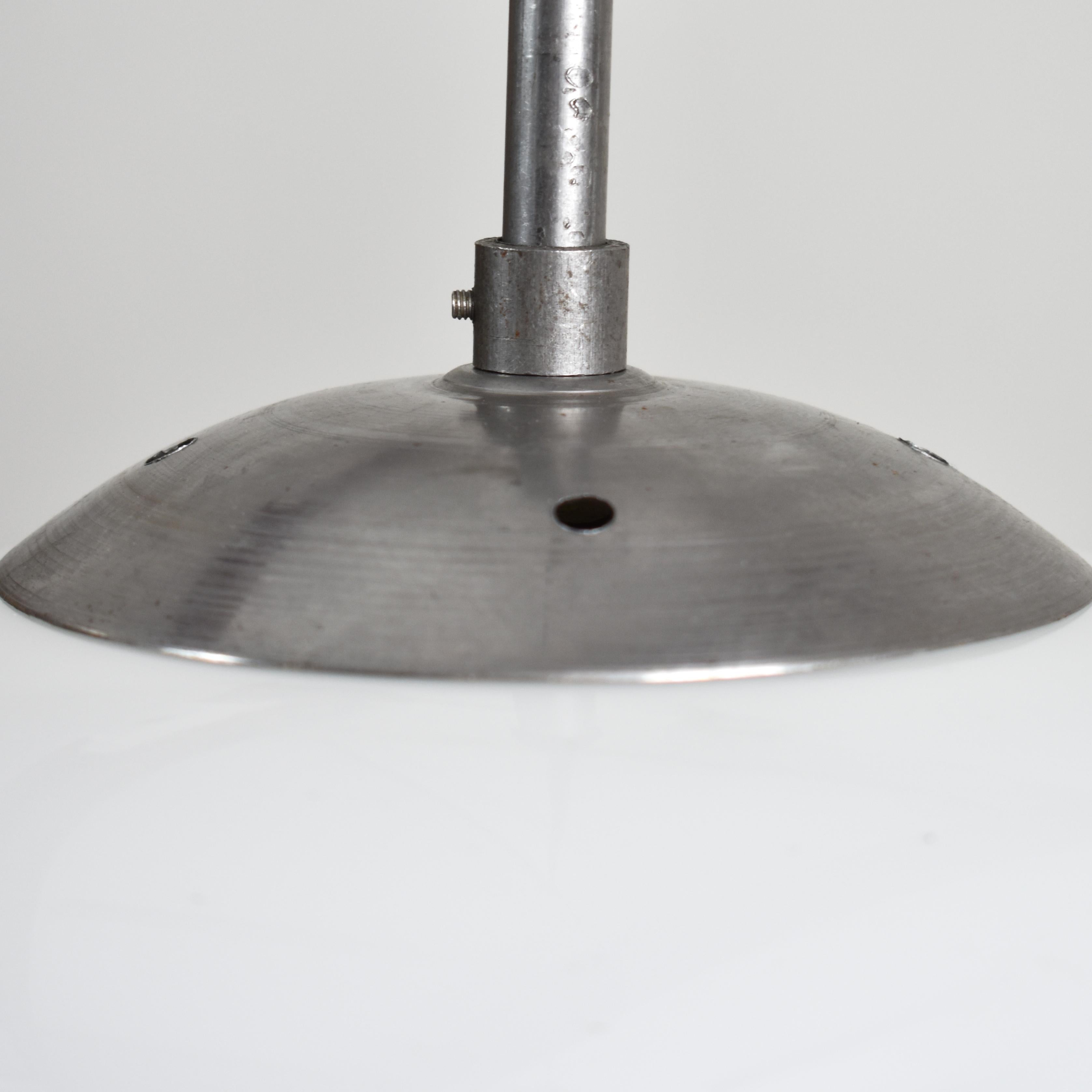 Antique Church Opaline Acorn Pendant Light In Good Condition In Stockbridge, GB