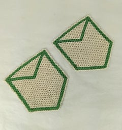 Czech Art Deco Hand Beaded Decorative Pockets