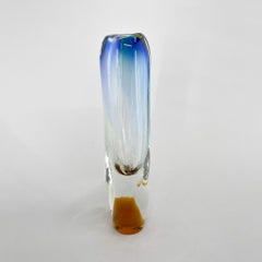 Vase aus tschechischem Kunstglas von Josef Rozinek für Novy Bor Glassworks, 1960er Jahre